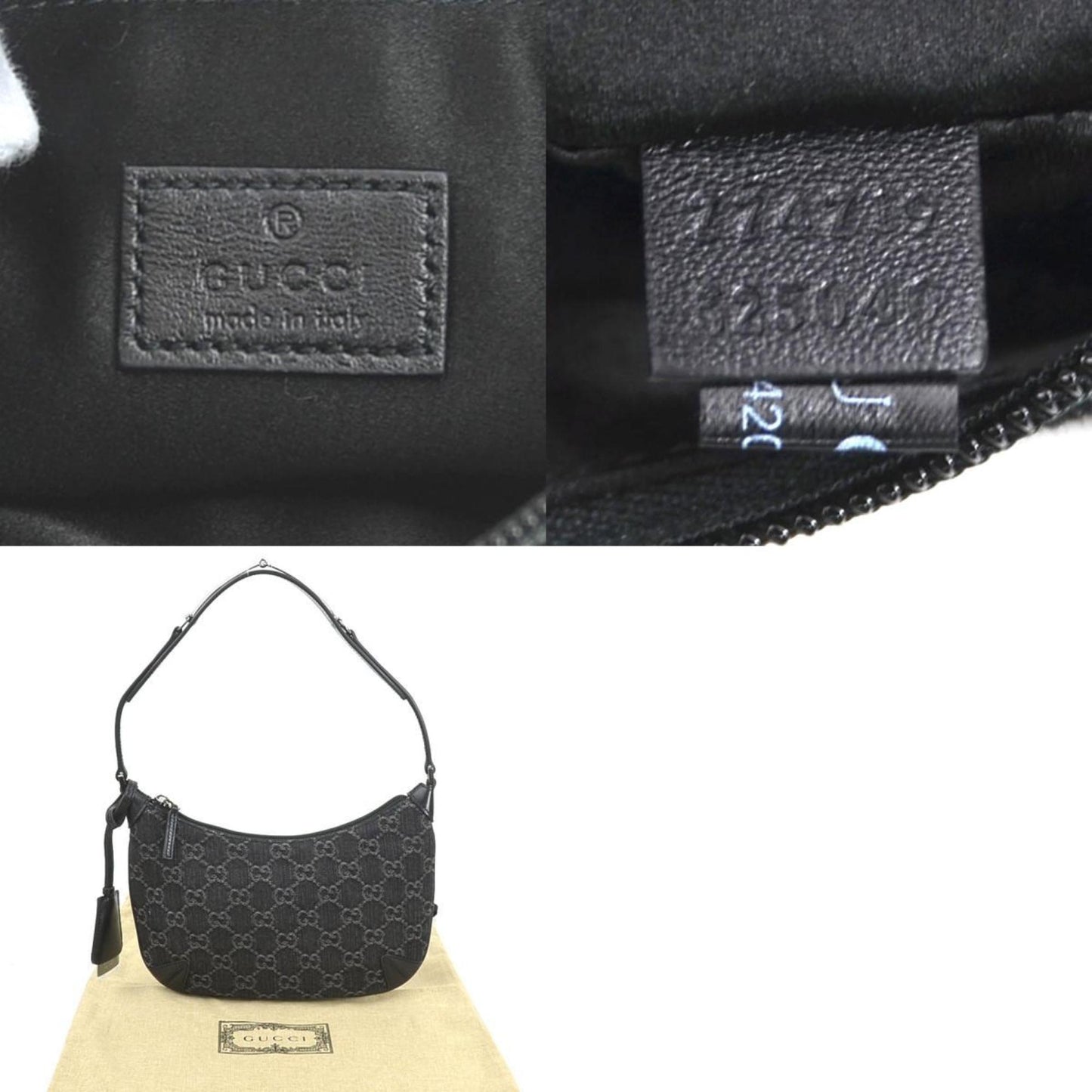 Gucci Horsebit, Black, Denim - Jeans, clutch