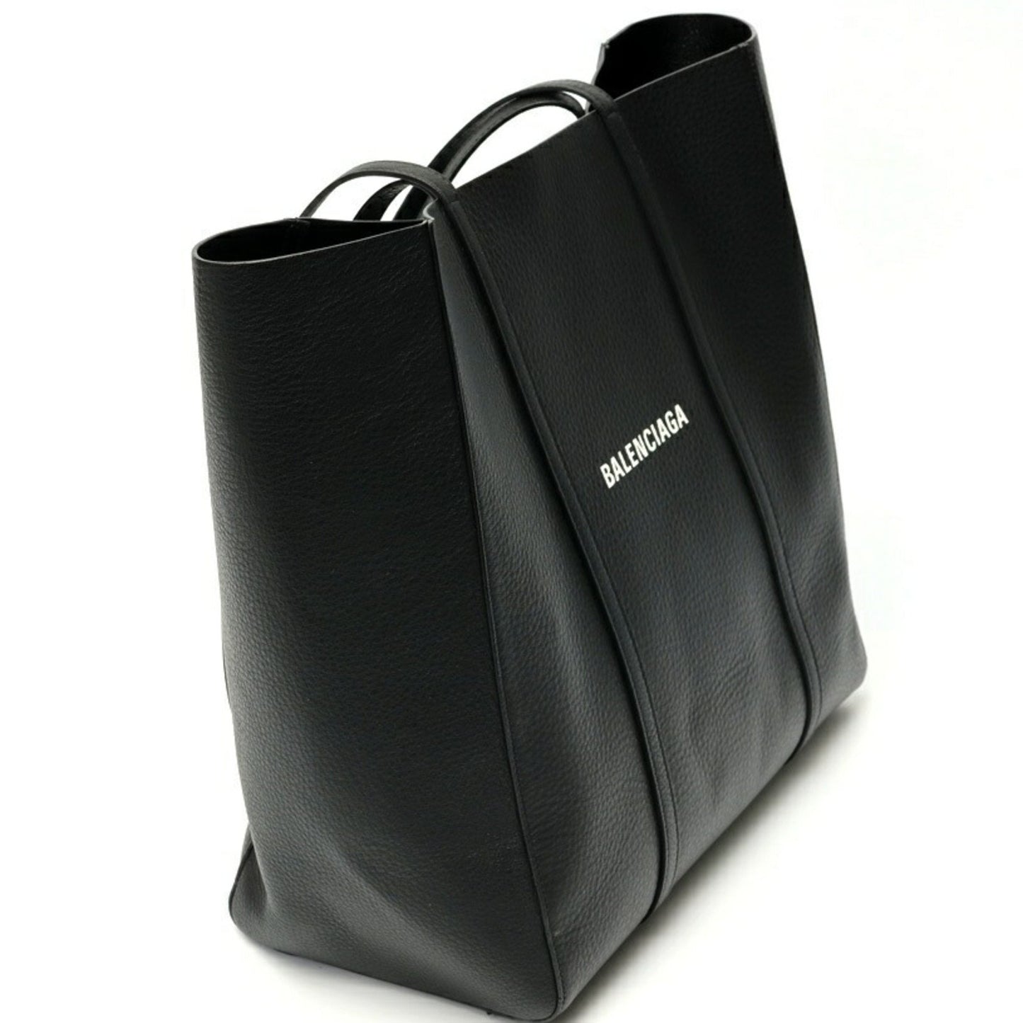Balenciaga Cabas, Black, Leather, tote