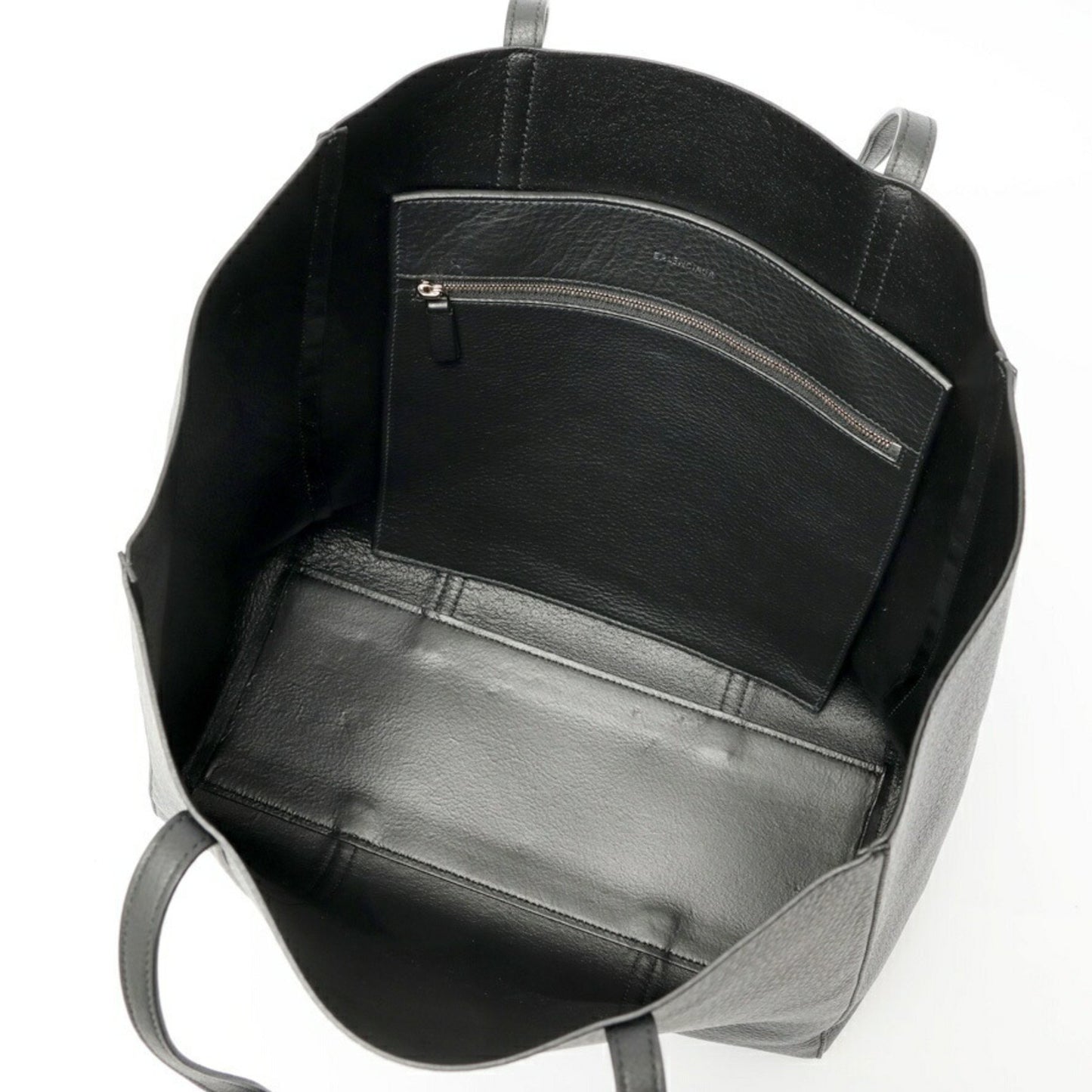 Balenciaga Cabas, Black, Leather, tote