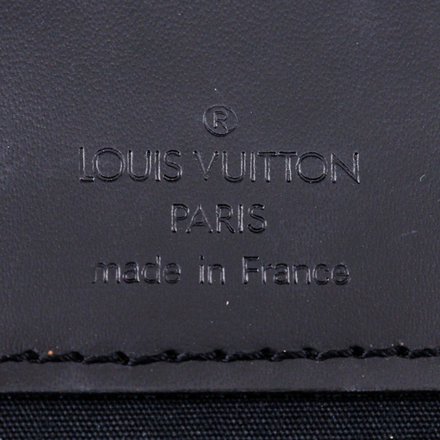 Louis Vuitton Dinard, Black, Leather, shoulder