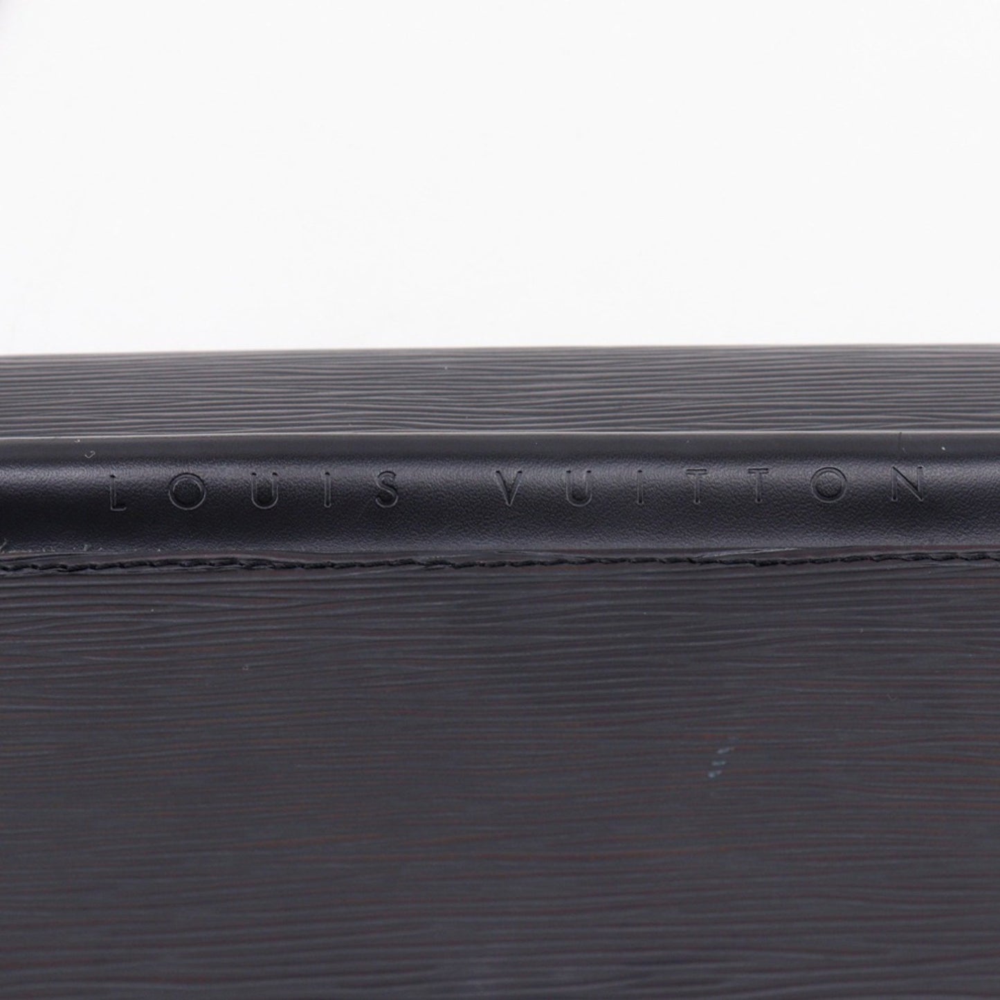 Louis Vuitton Dinard, Black, Leather, shoulder