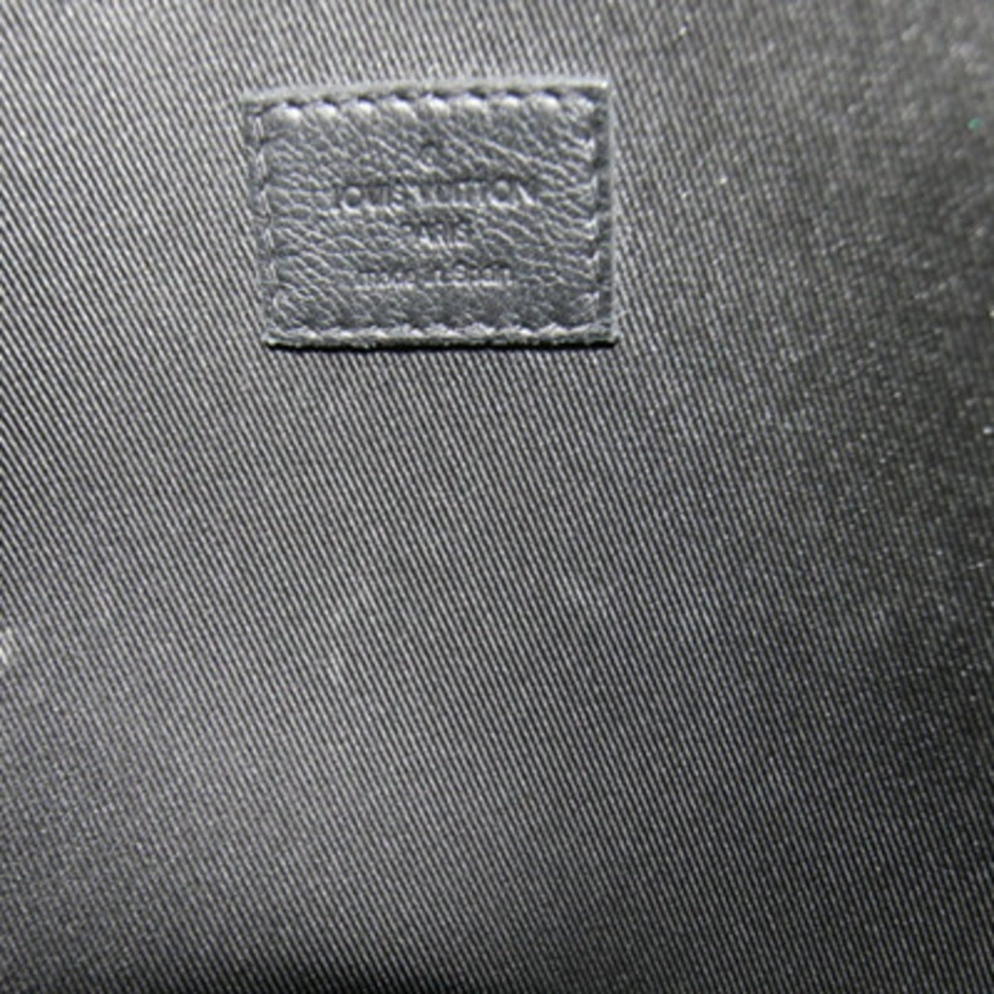 Louis Vuitton Pochette To-Go, Black, Leather, clutch