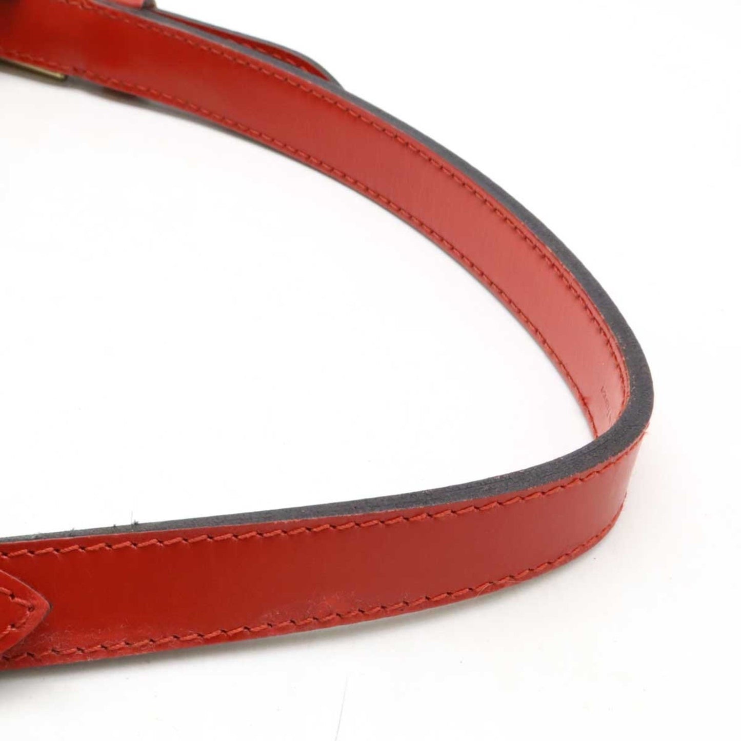 Louis Vuitton Noé, Red, Leather, shoulder