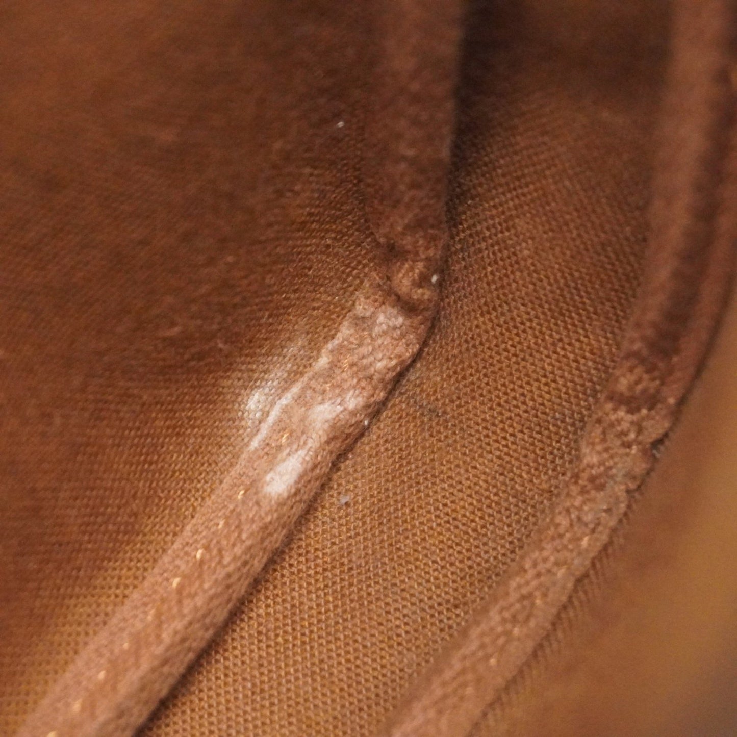 Louis Vuitton Pochette Accessoire, Brown, Canvas, clutch