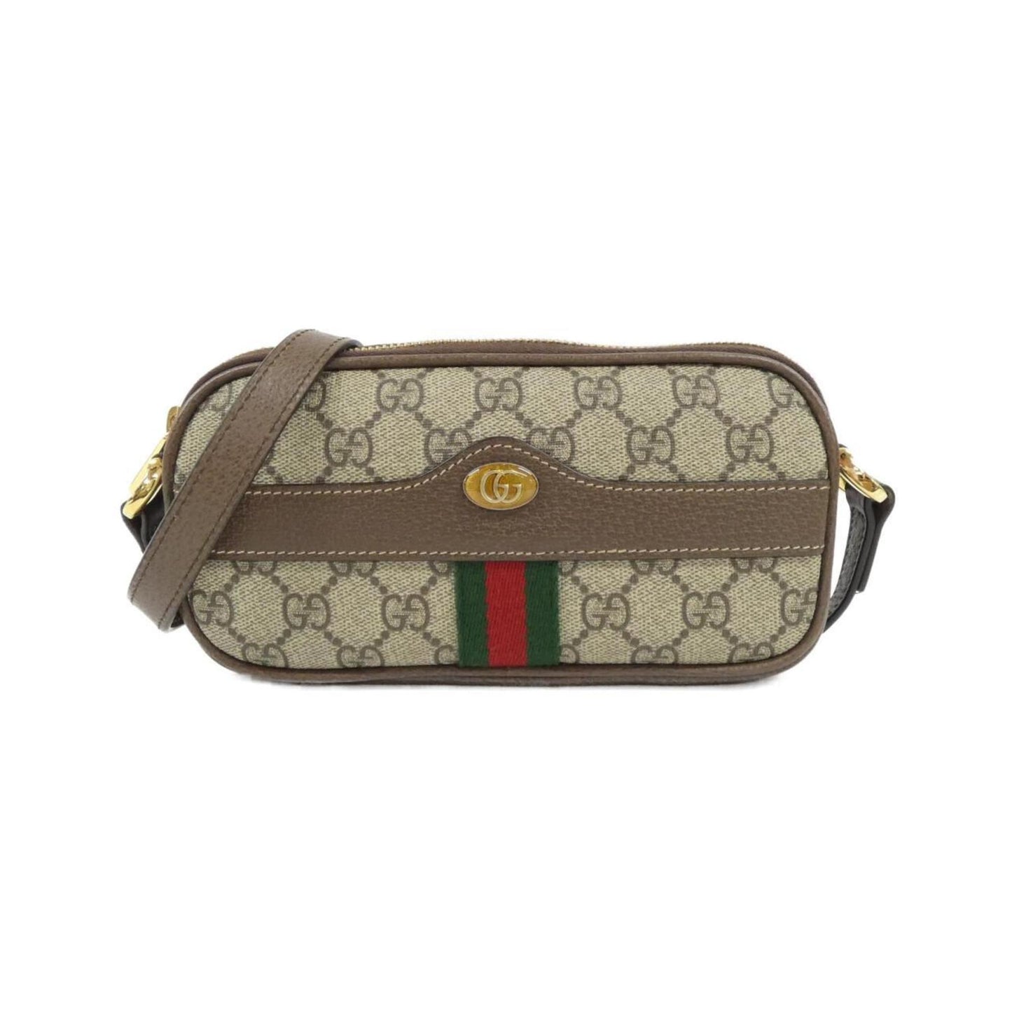 Gucci Ophidia, "BEIGE, BROWN", Canvas, shoulder