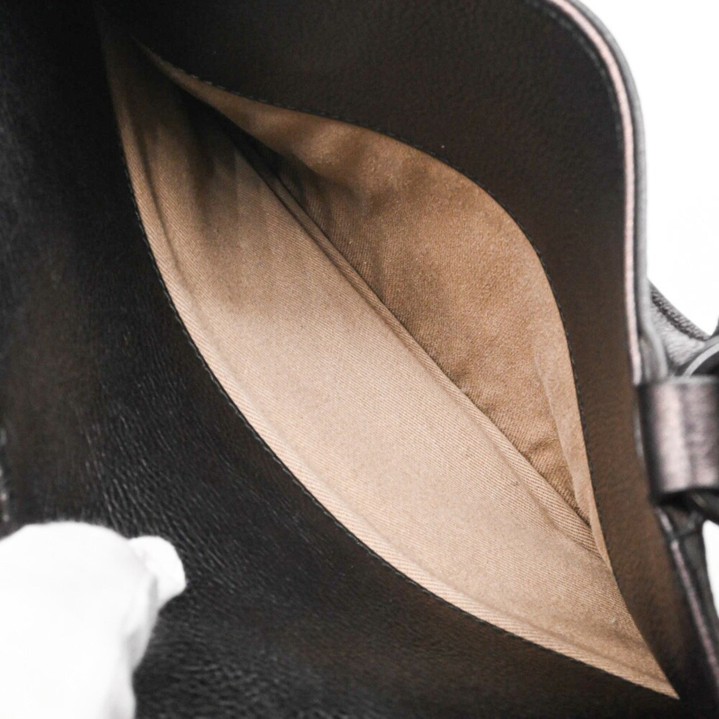 Cartier Marcello, Black, Leather, handbag