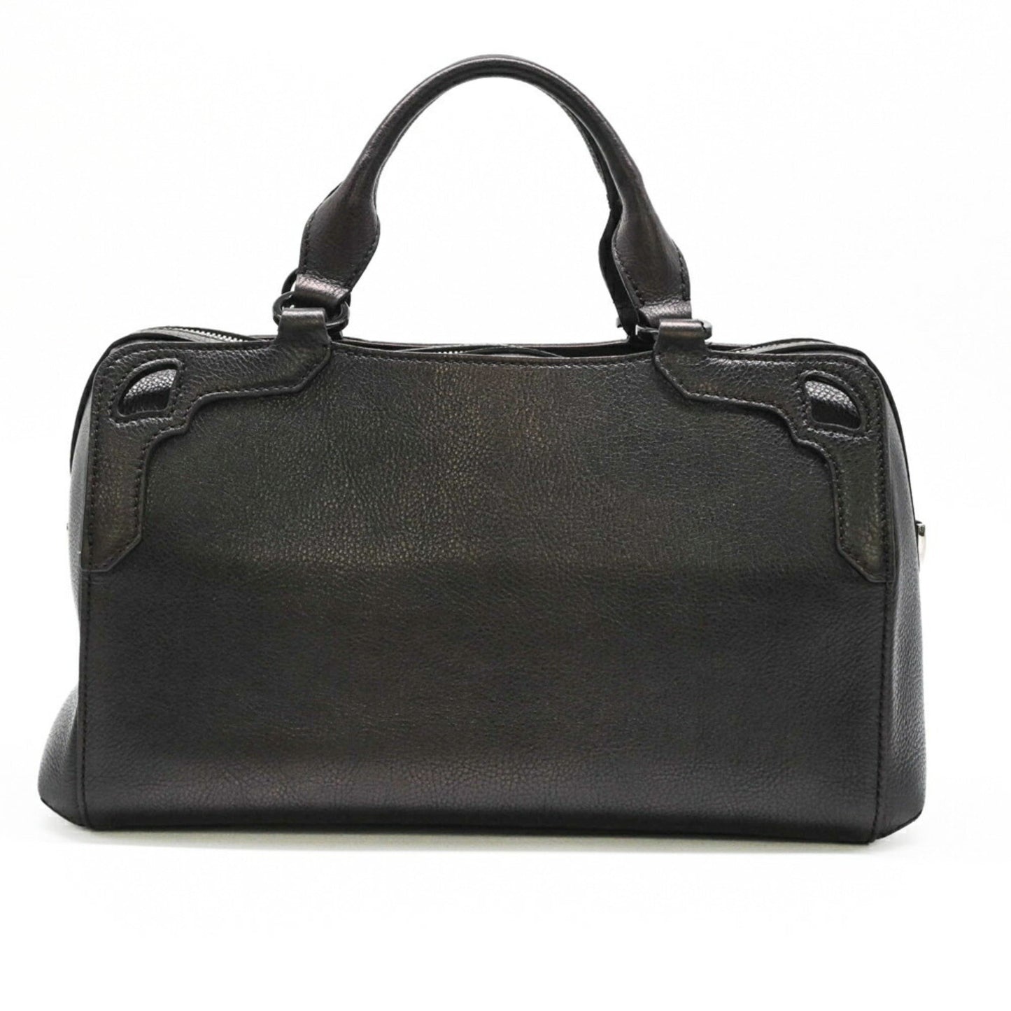 Cartier Marcello, Black, Leather, handbag