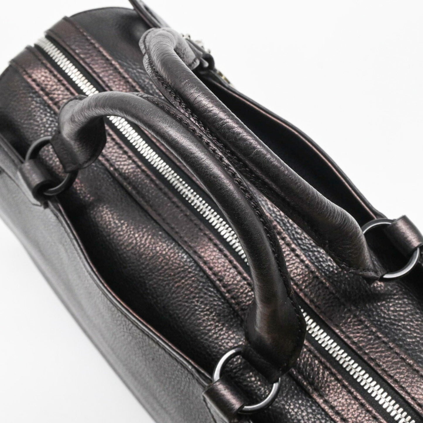 Cartier Marcello, Black, Leather, handbag