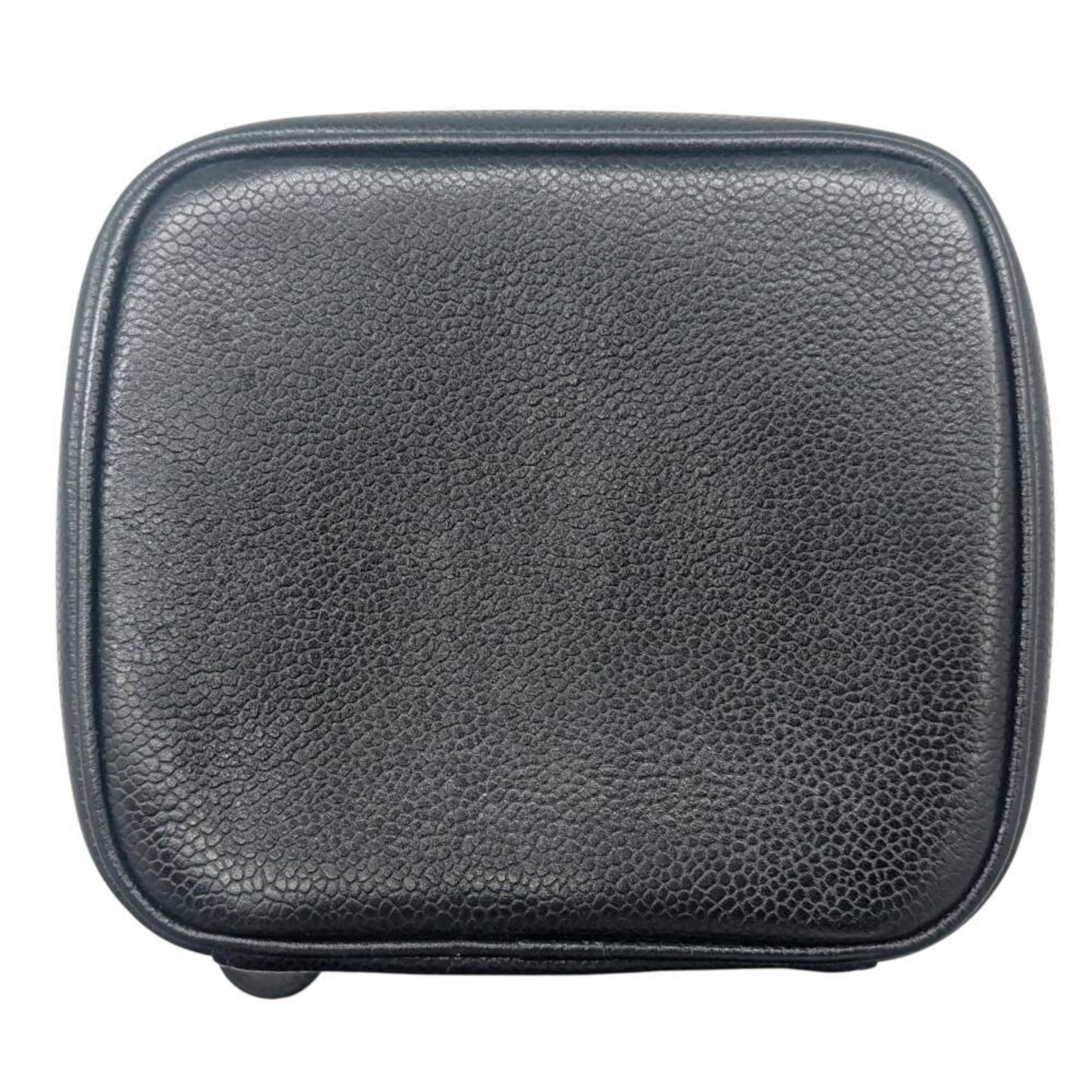 Chanel Vanity, Black, Leather, clutch