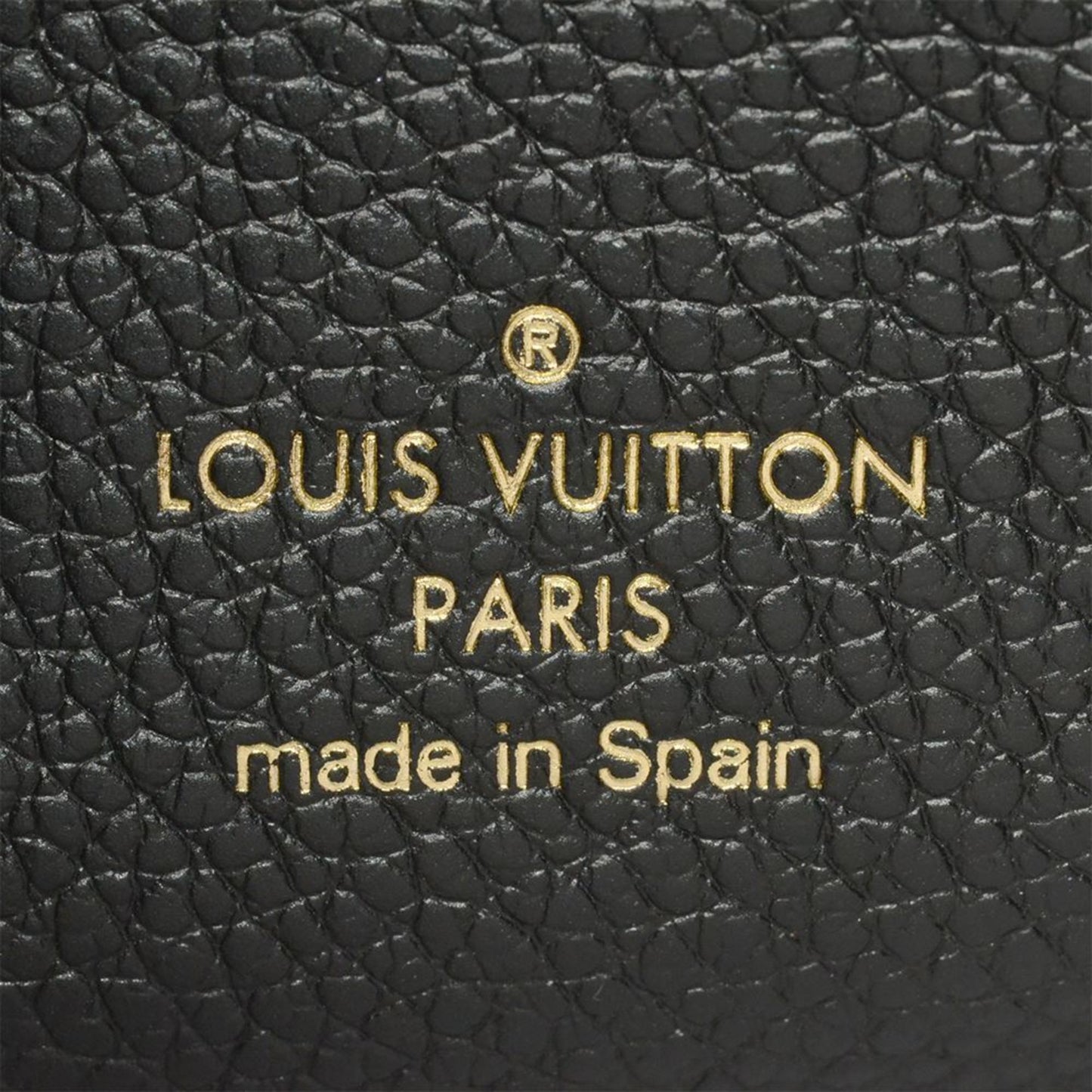 Louis Vuitton Double Zip, Black, Leather, clutch