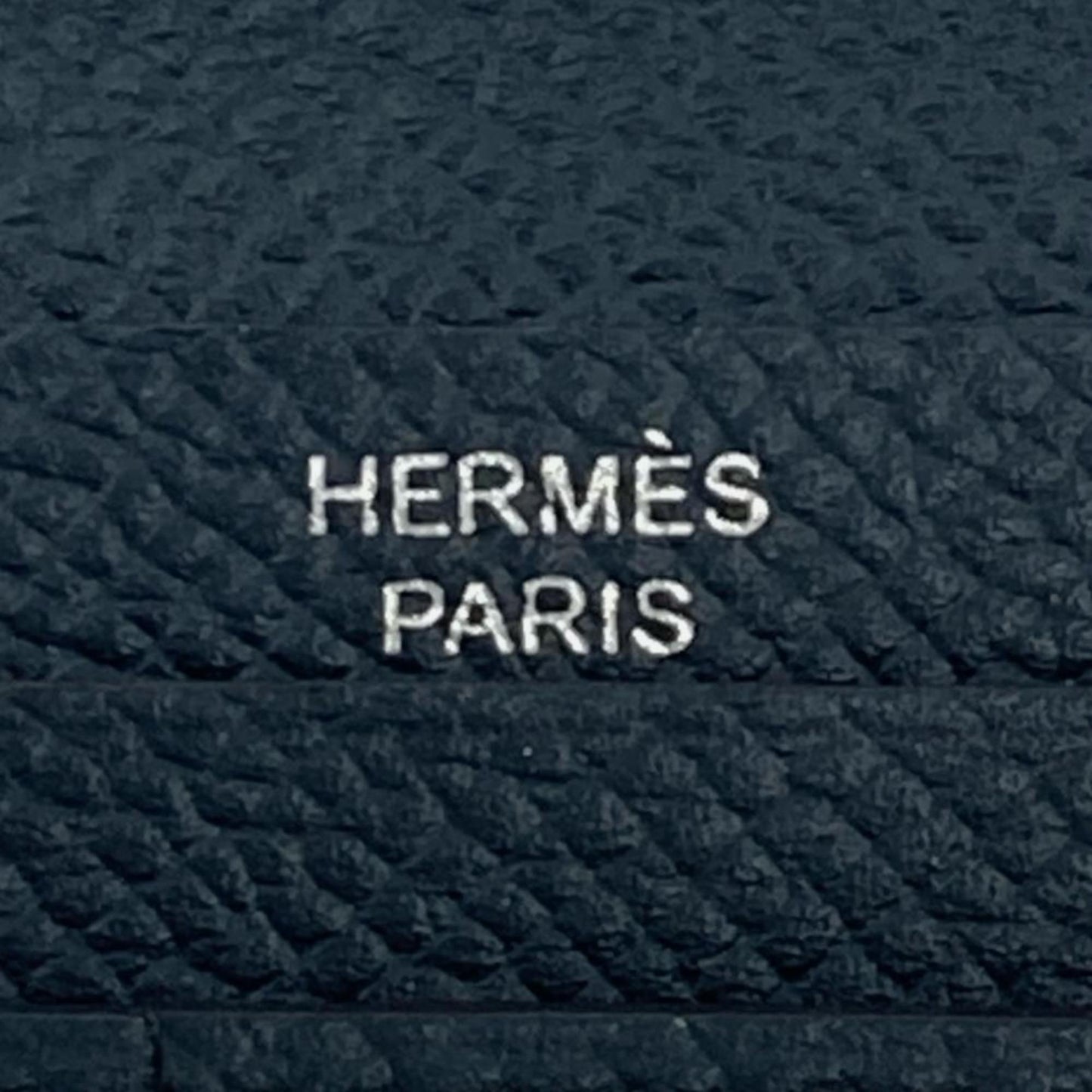Hermès Béarn, Grey, Leather, wallet