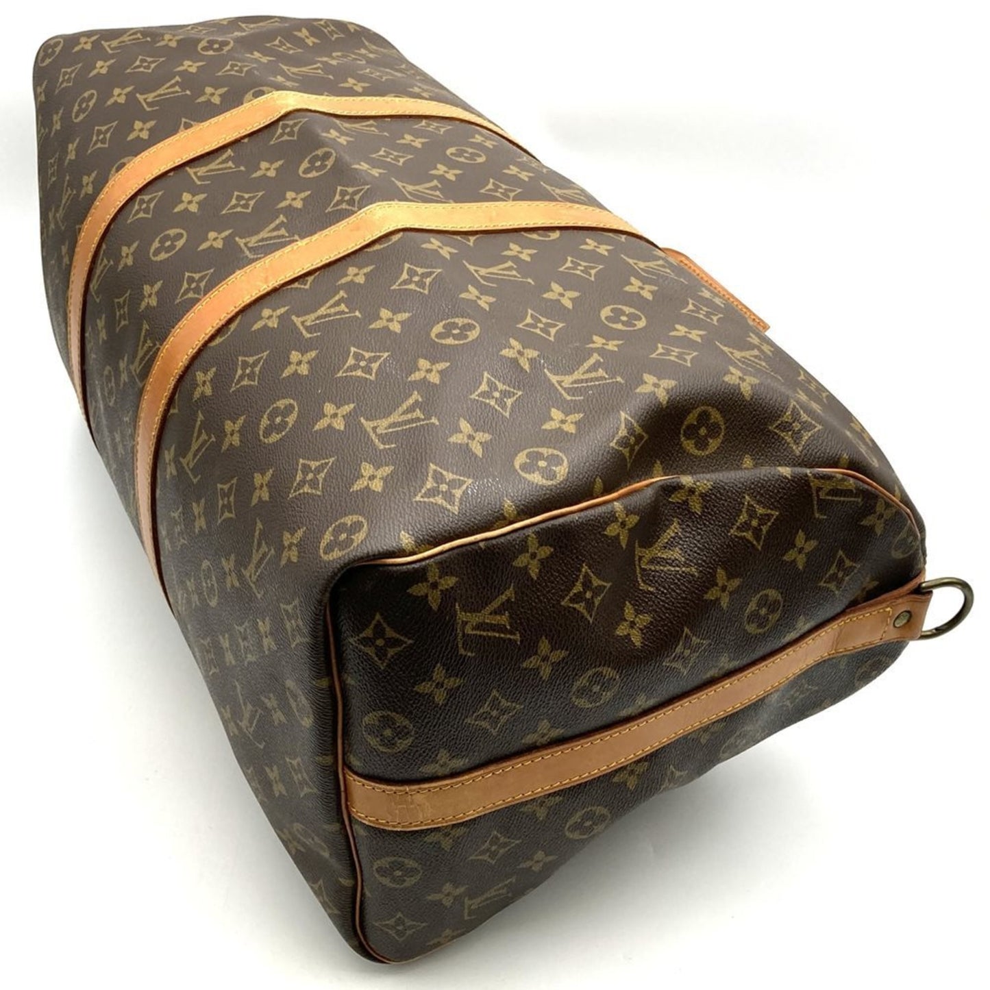 Louis Vuitton Keepall 50, Brown, Canvas, travel