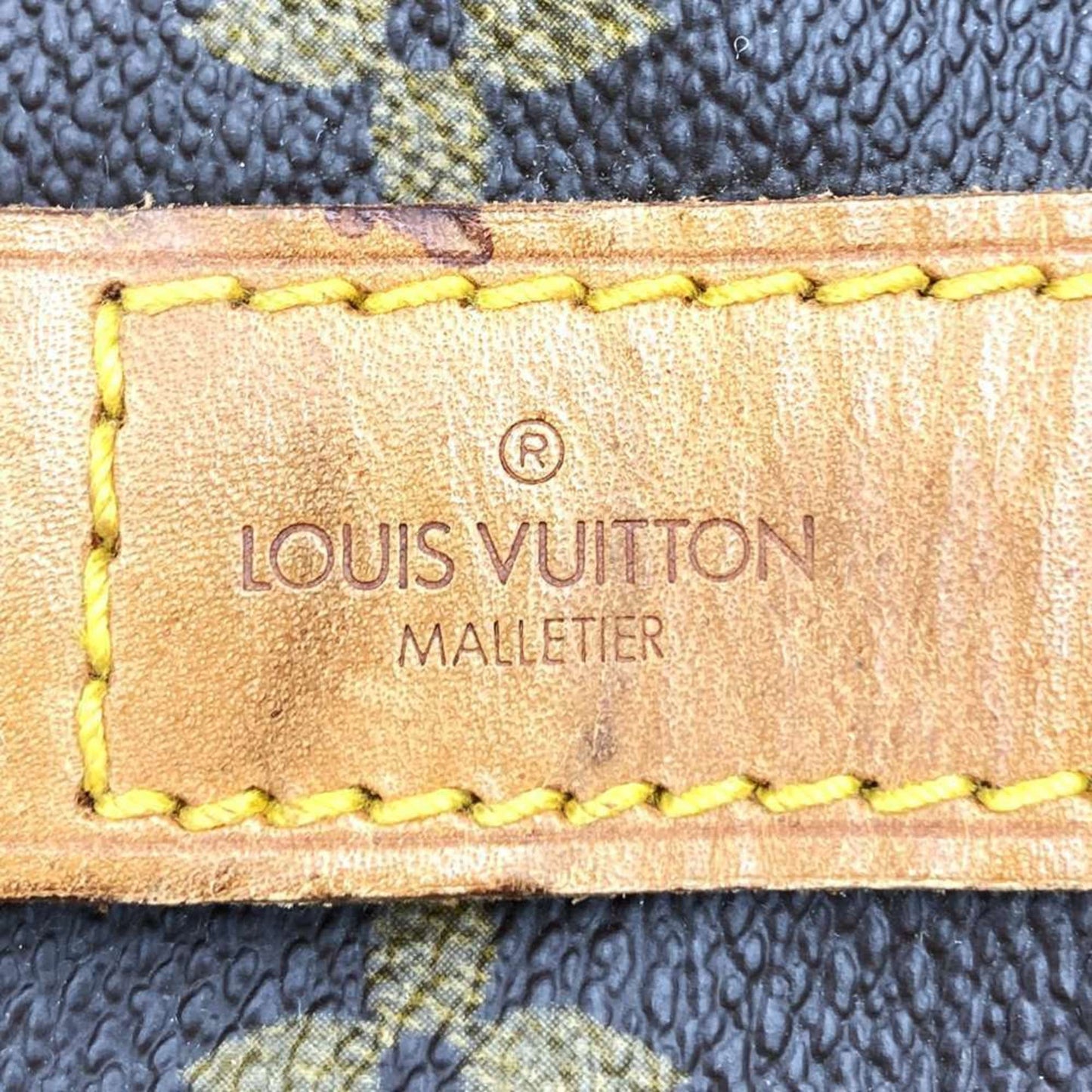 Louis Vuitton Keepall 50, Brown, Canvas, travel