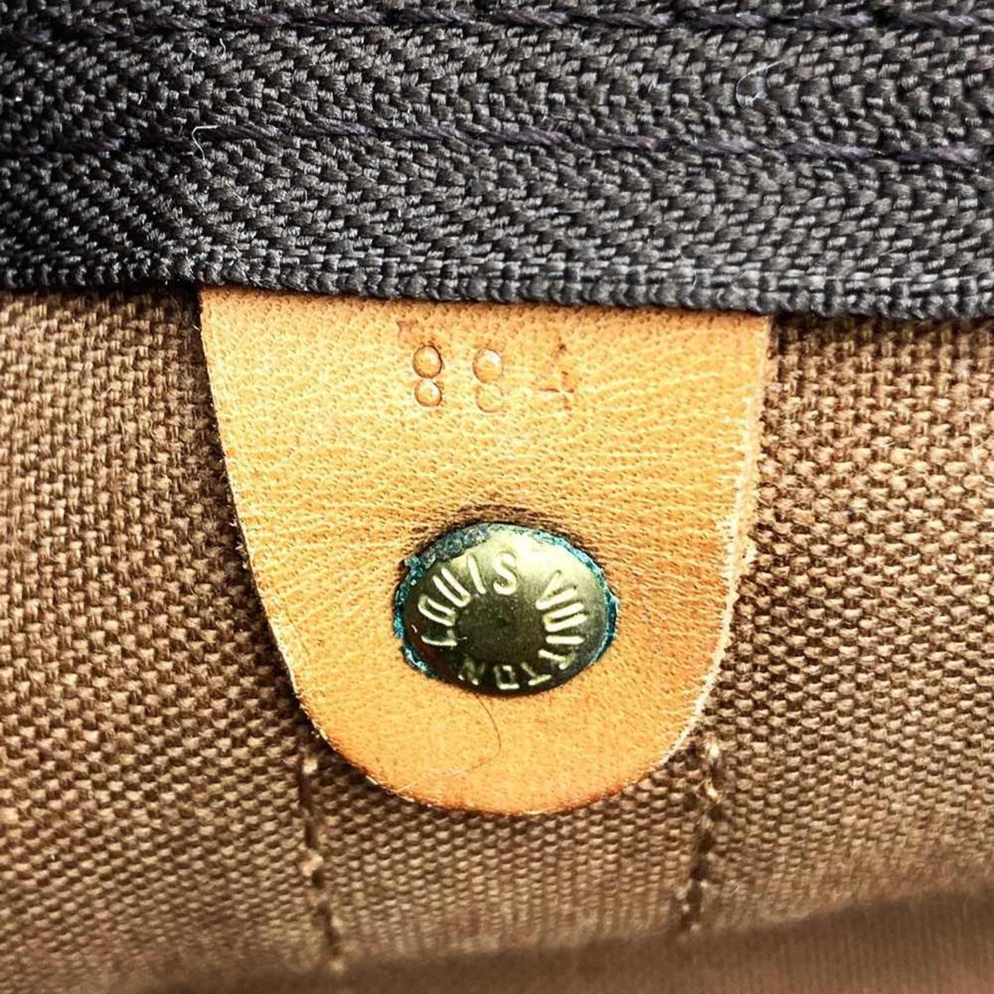 Louis Vuitton Keepall 50, Brown, Canvas, travel