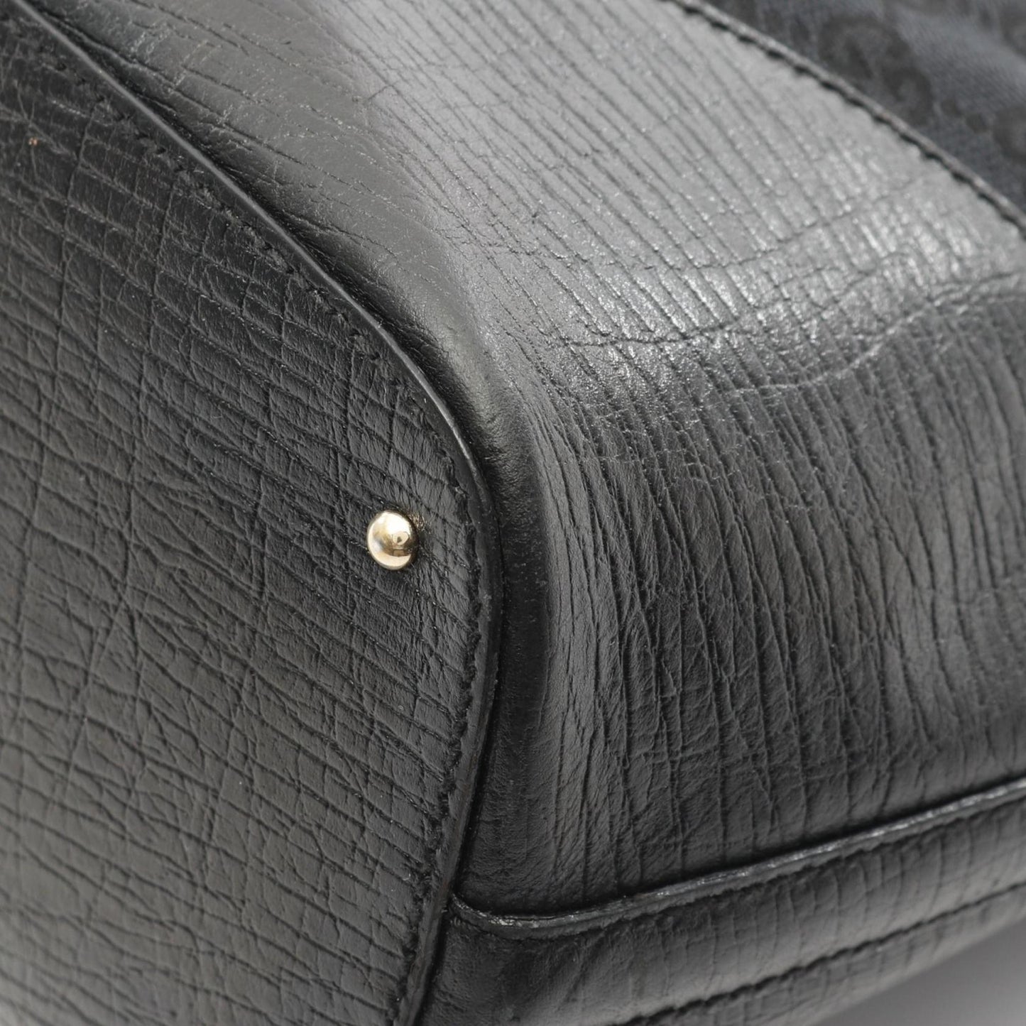 Gucci, Black, Canvas, tote