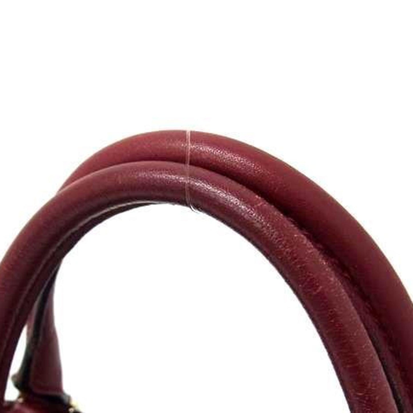 Cartier C de cartier, Burgundy, Leather, tote