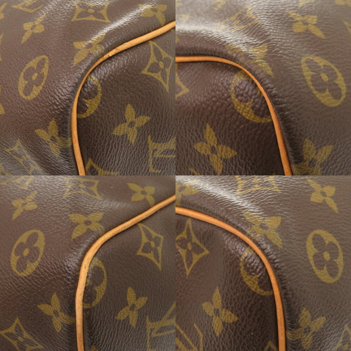 Louis Vuitton Keepall Bandoulière 60, Brown, Canvas, travel