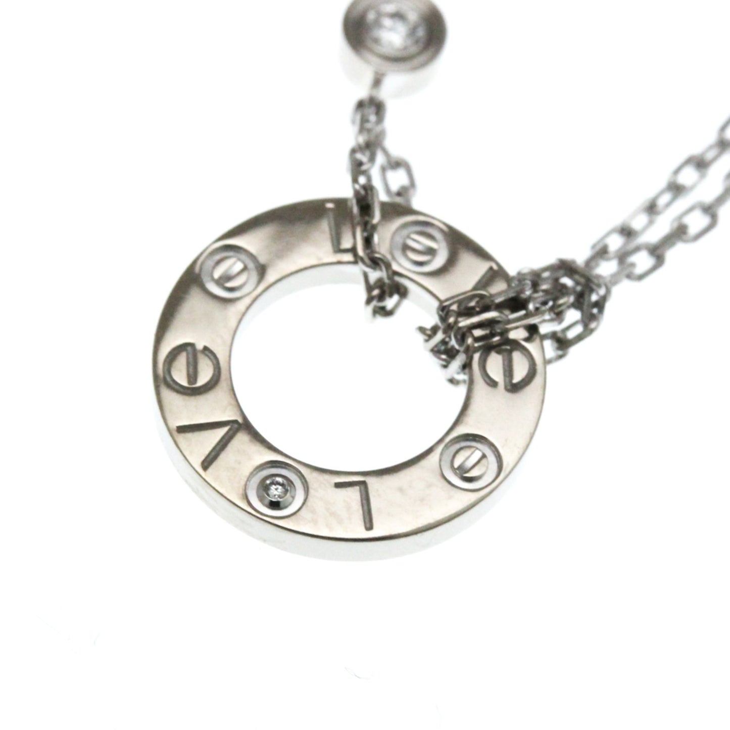 Cartier Love, Silver, White Gold, bracelet