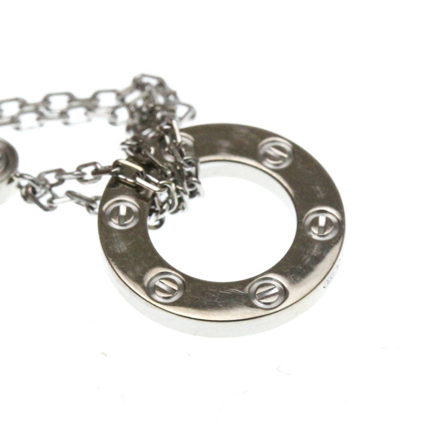Cartier Love, Silver, White Gold, bracelet
