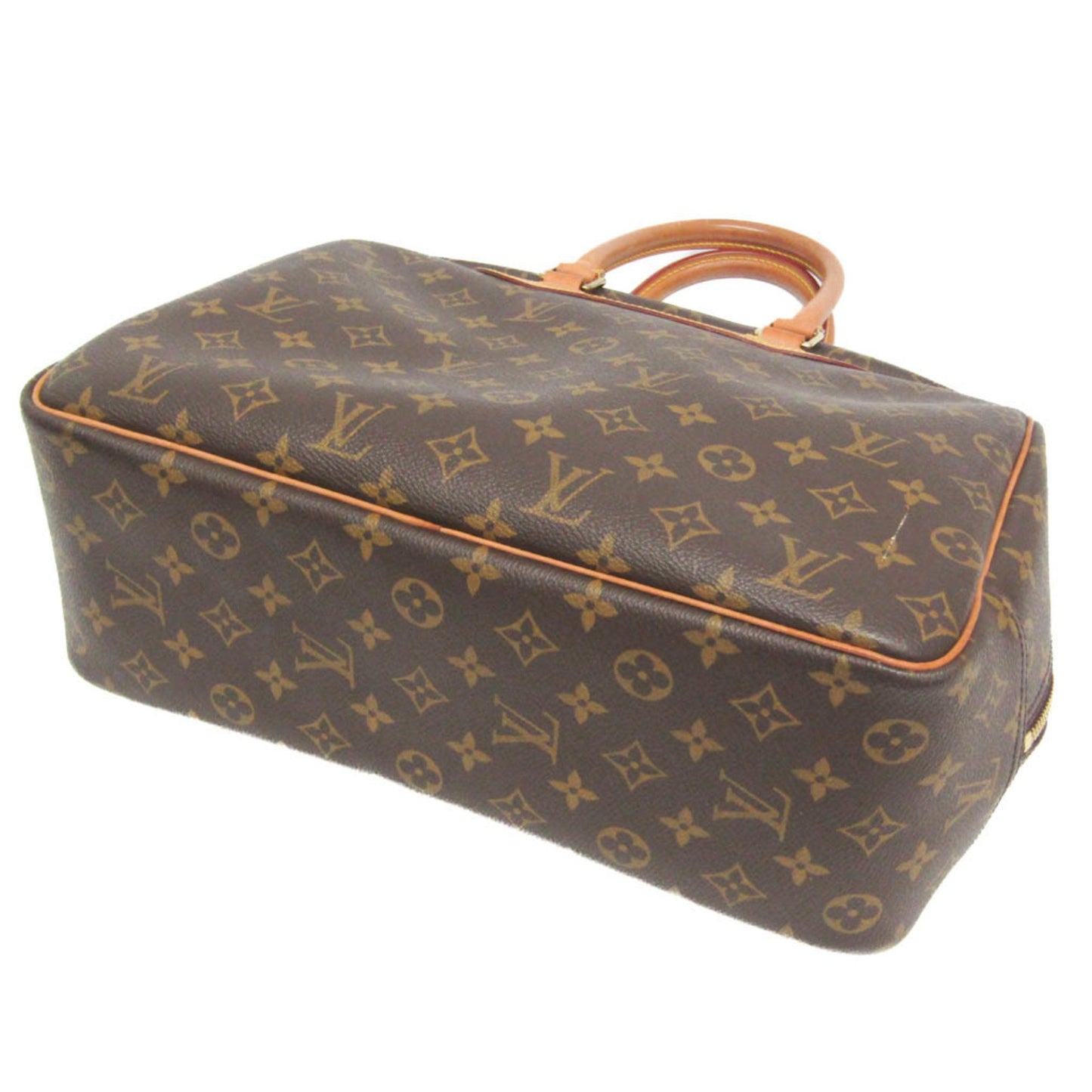 Louis Vuitton Deauville, Brown, Canvas, handbag