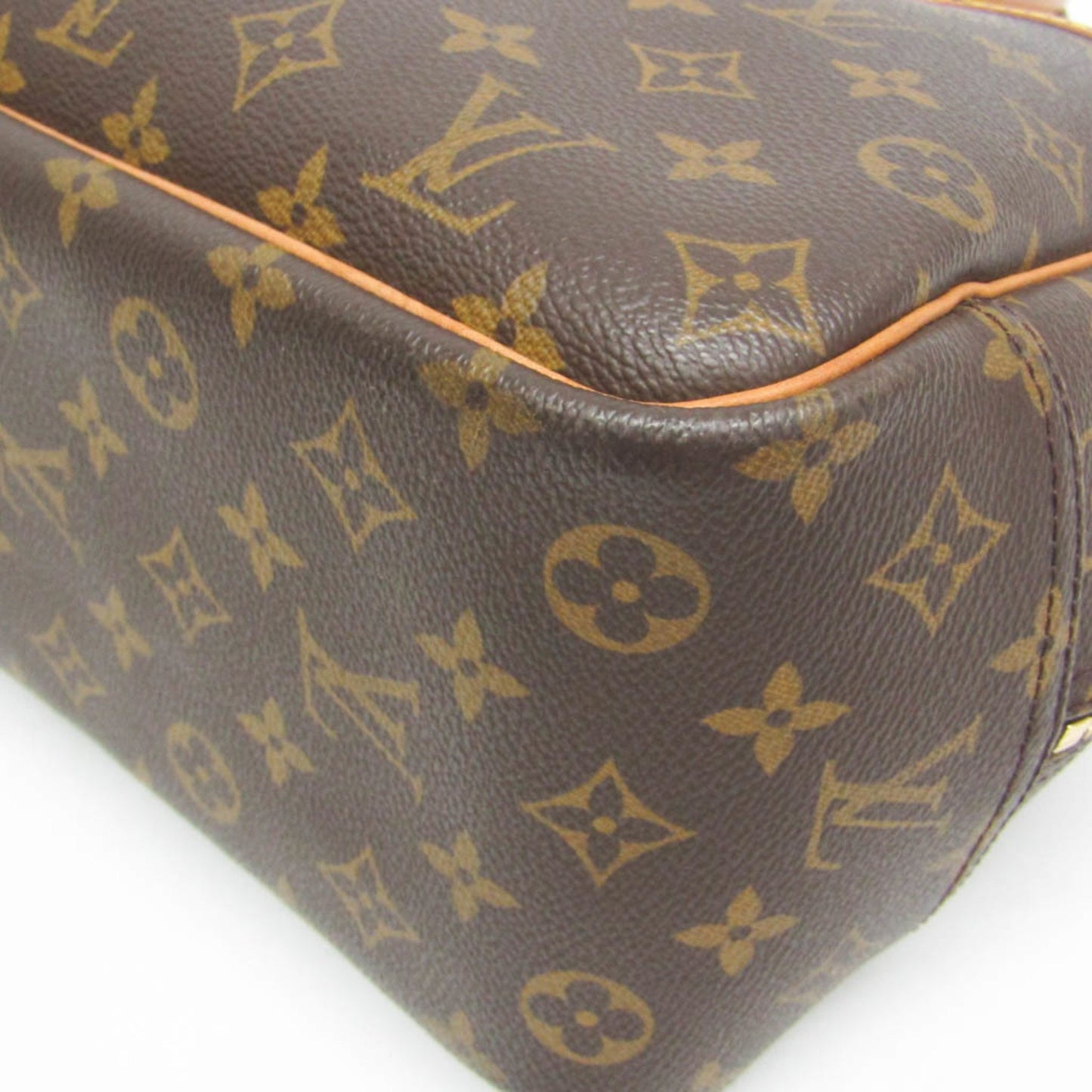 Louis Vuitton Deauville, Brown, Canvas, handbag