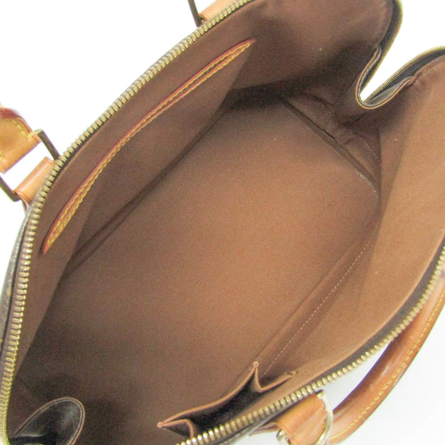 Louis Vuitton Alma, Brown, Canvas, handbag