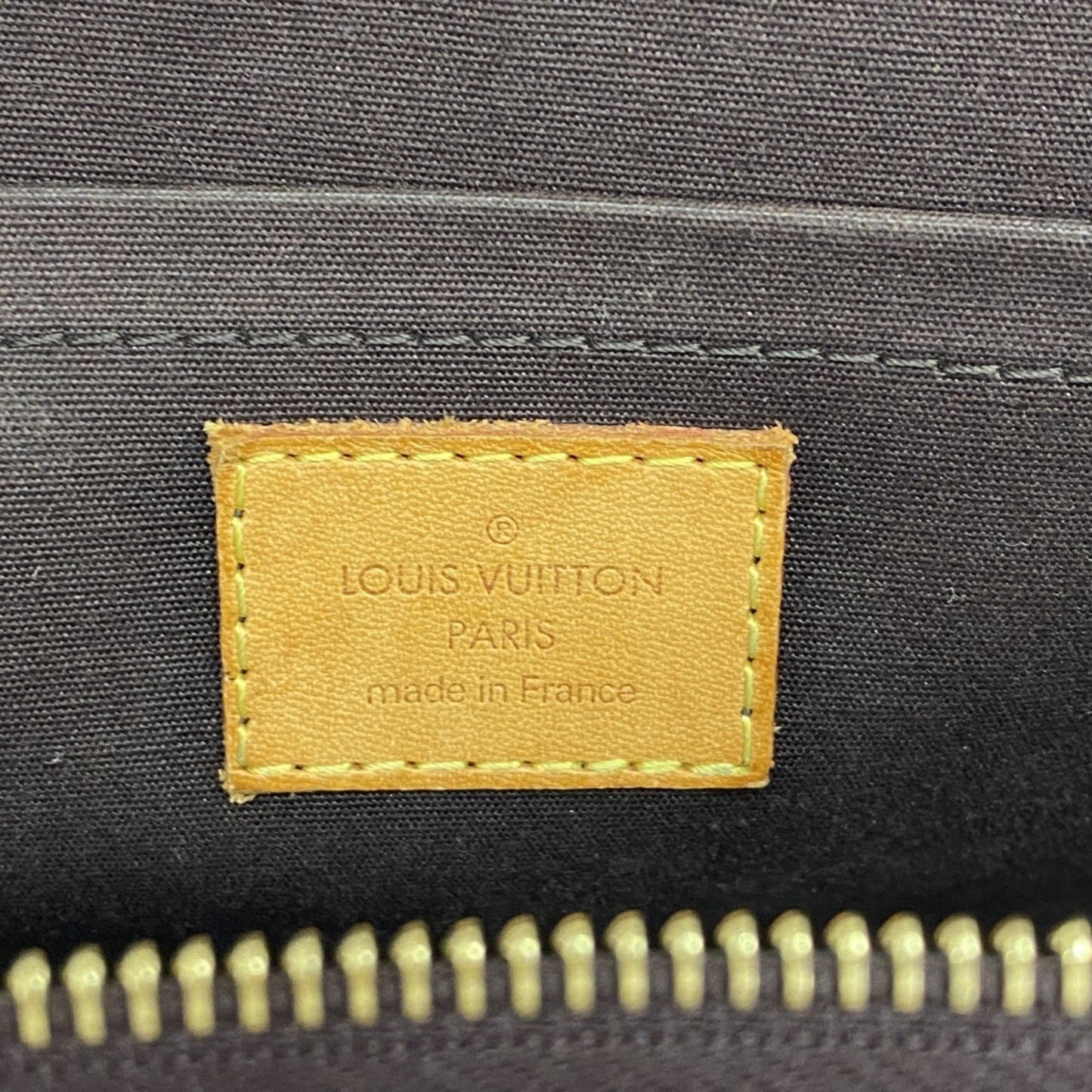Louis Vuitton Rosewood, Burgundy, Patent Leather, handbag