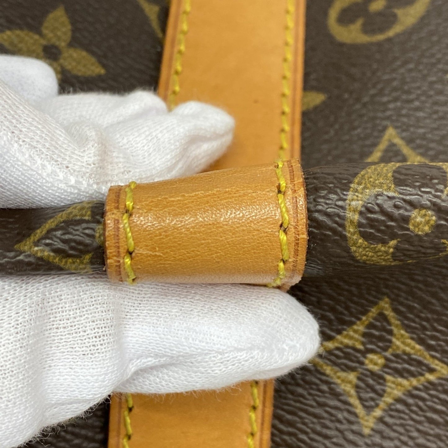 Louis Vuitton Keepall Bandouliere 55, Brown, Canvas, travel