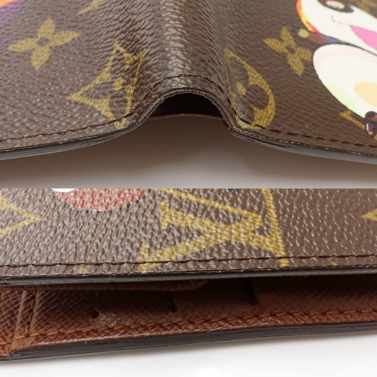 Louis Vuitton Marco, Brown, Canvas, wallet
