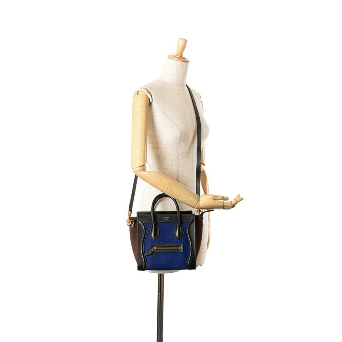 Céline Luggage, Multicolour, Leather, handbag