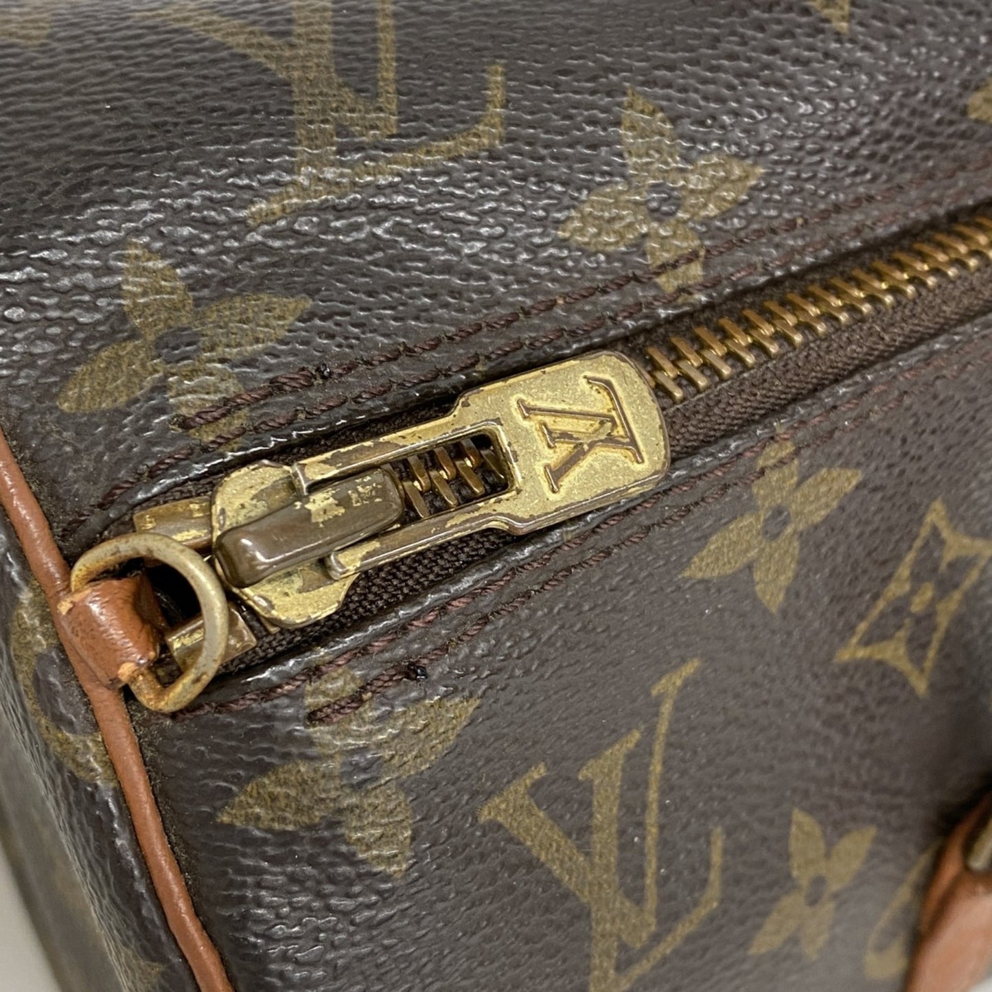 Louis Vuitton Papillon 30, Brown, Canvas, handbag