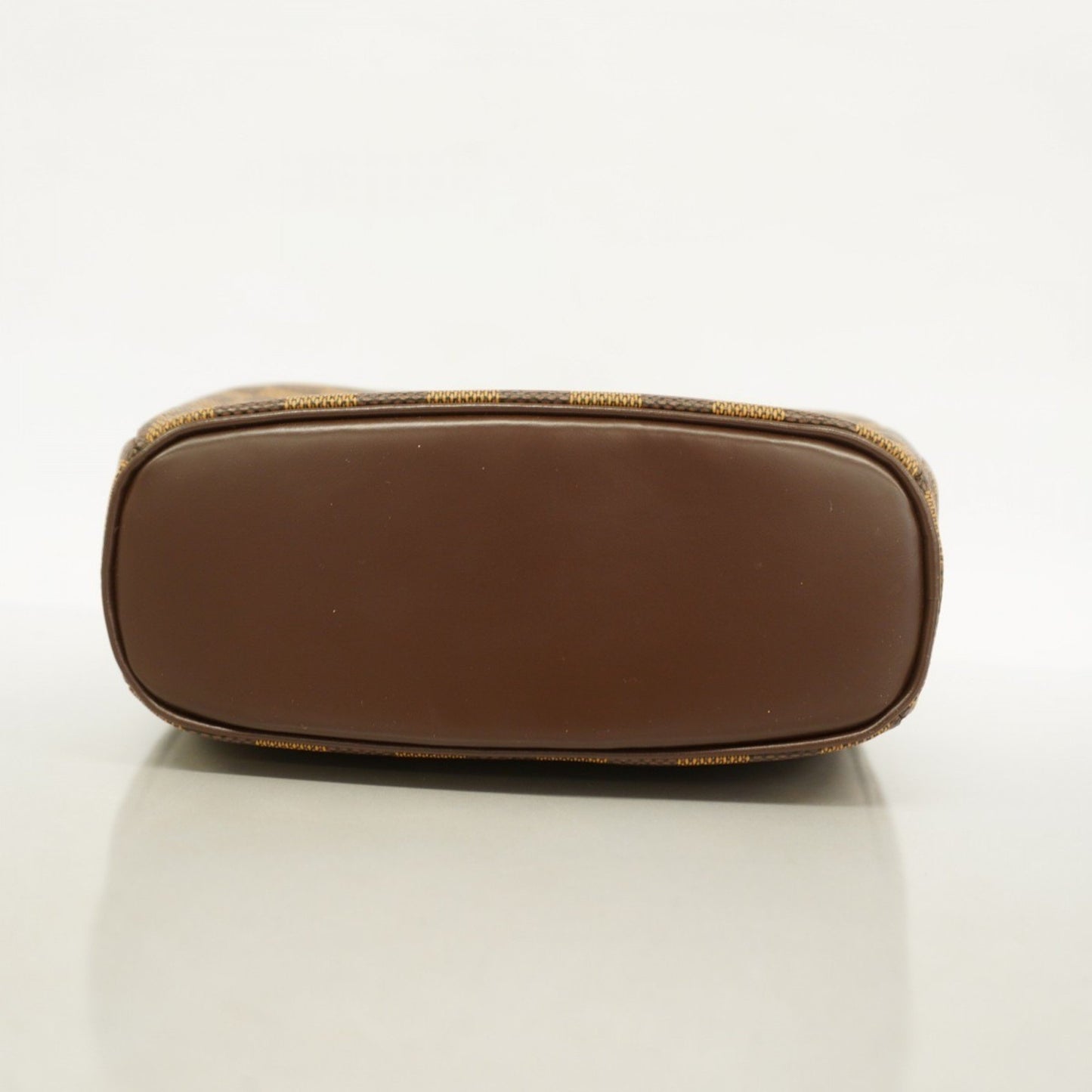 Louis Vuitton Saria, Brown, "CANVAS, LEATHER", handbag