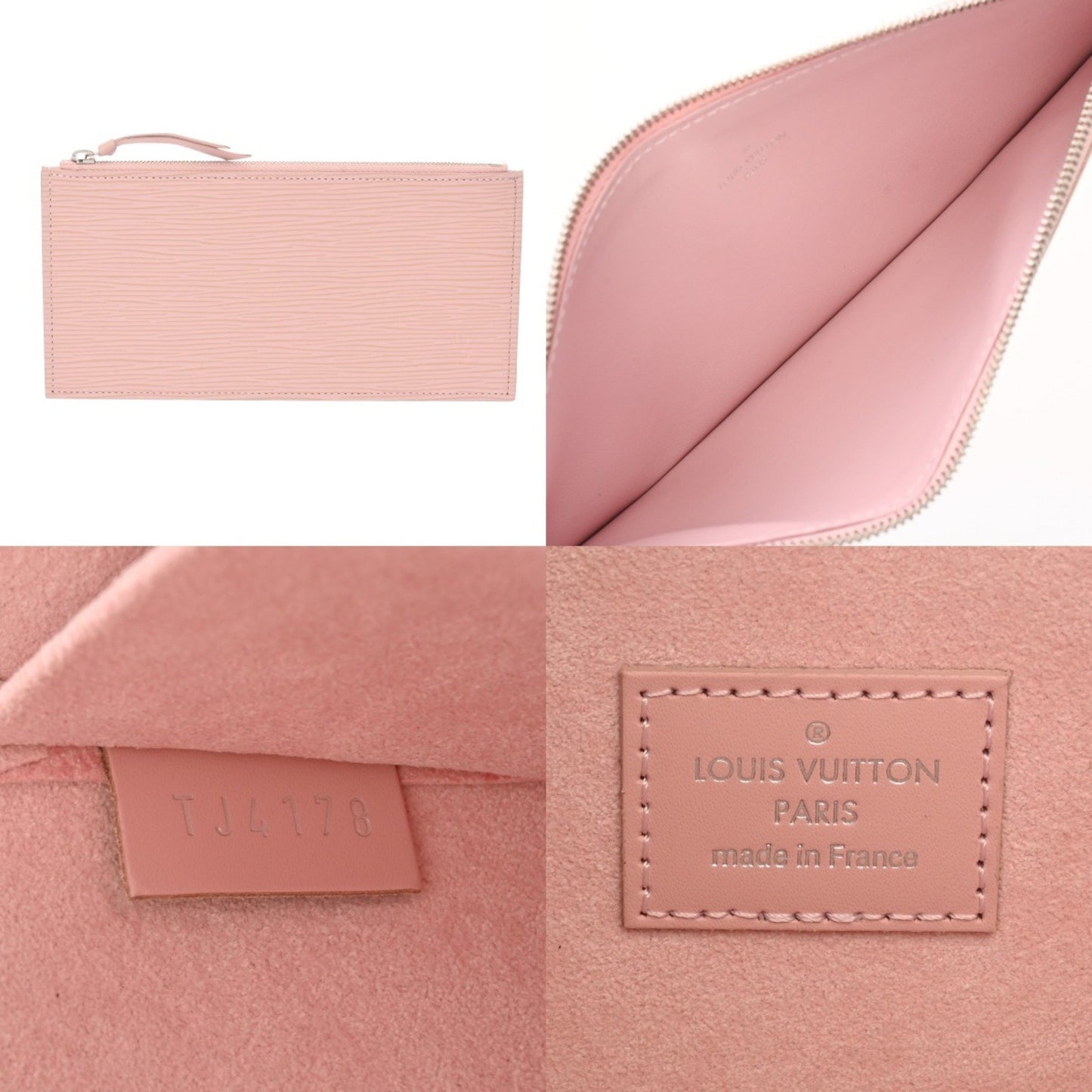 Louis Vuitton Felicie, Pink, Leather, shoulder