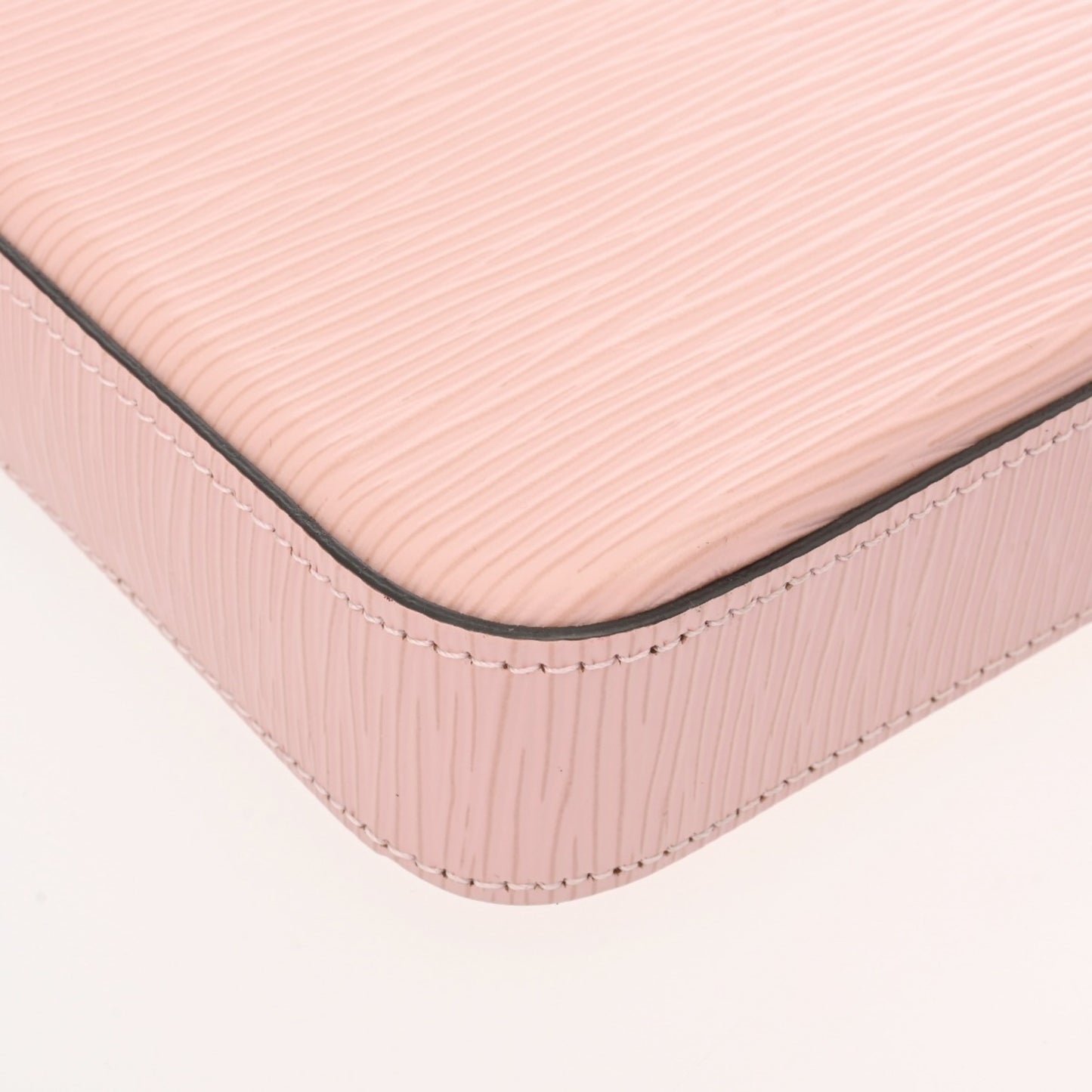 Louis Vuitton Felicie, Pink, Leather, shoulder