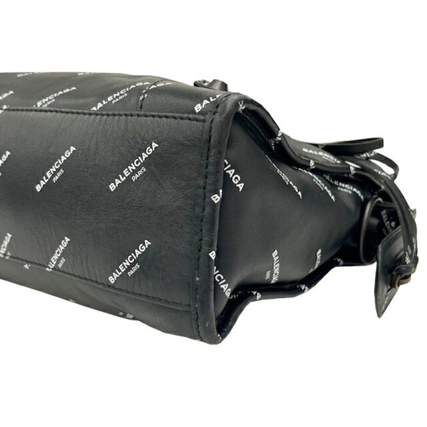 Balenciaga City, Black, Leather, handbag