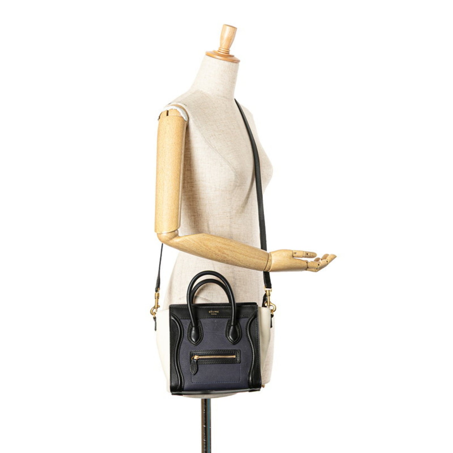 Céline Luggage, Multicolour, Leather, handbag