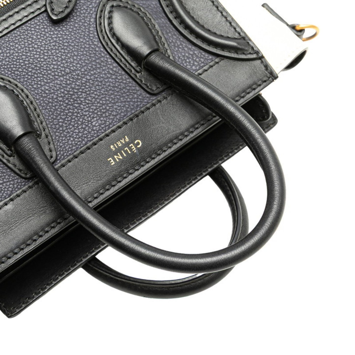 Céline Luggage, Multicolour, Leather, handbag