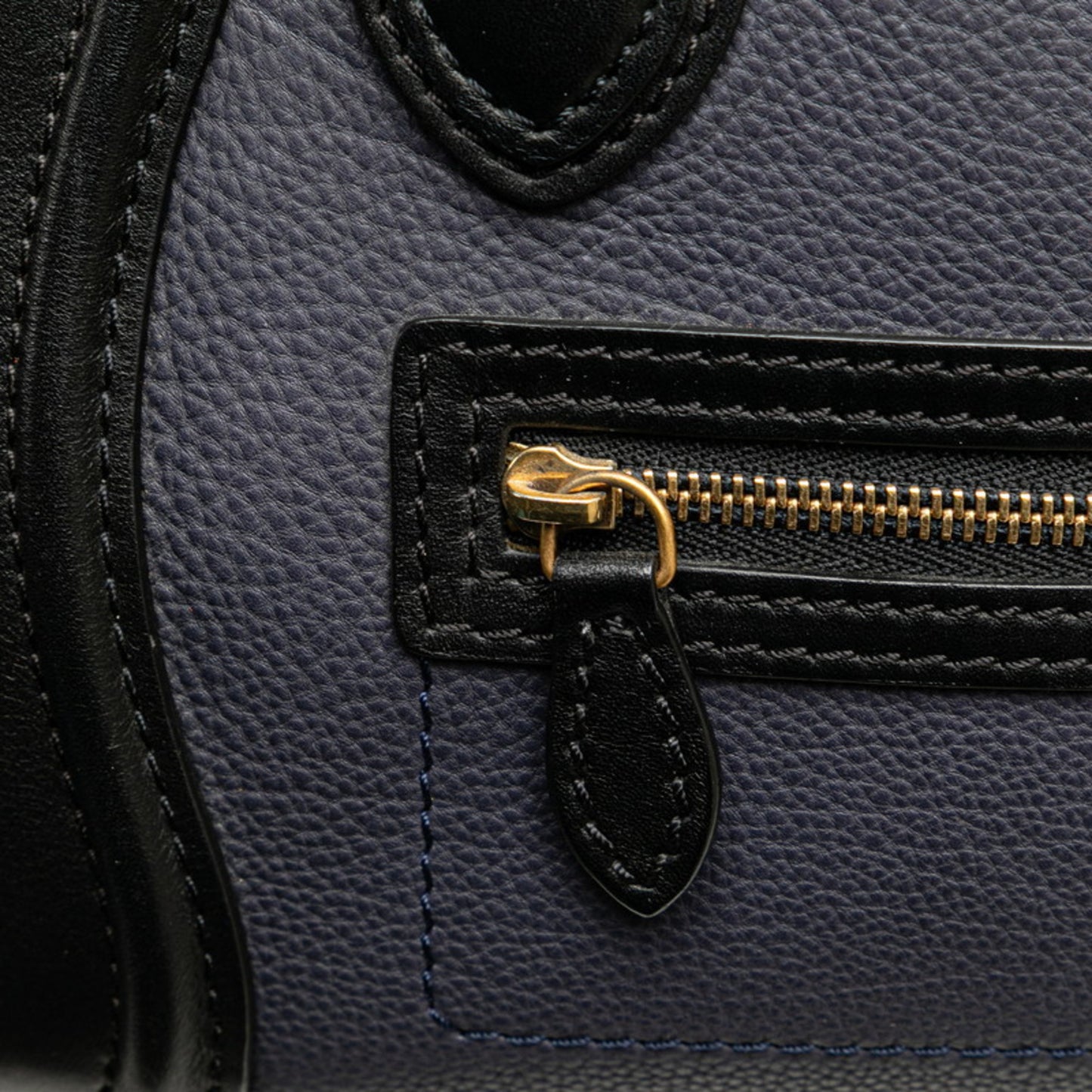 Céline Luggage, Multicolour, Leather, handbag