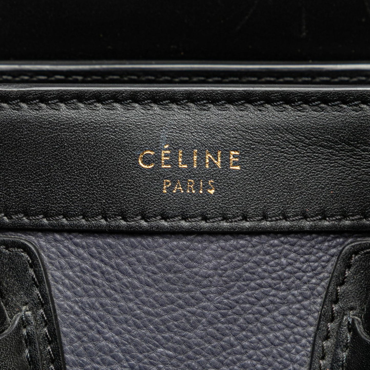 Céline Luggage, Multicolour, Leather, handbag