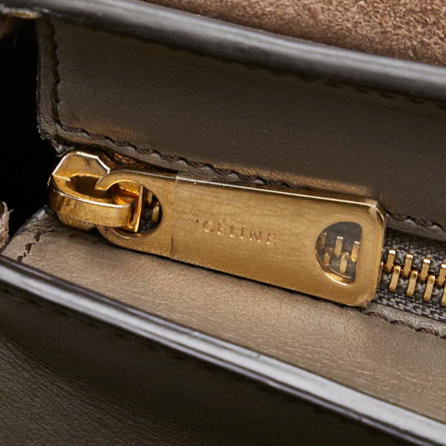 Céline Trapèze, Multicolour, Leather, handbag