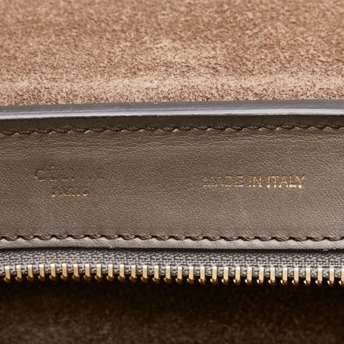 Céline Trapèze, Multicolour, Leather, handbag