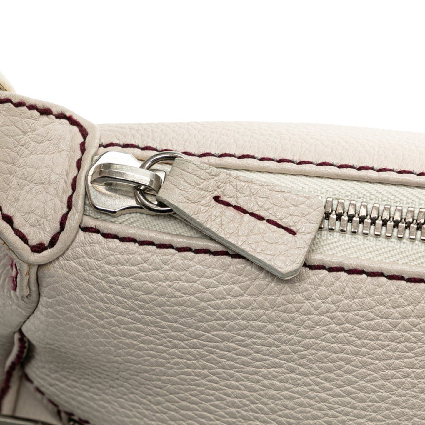 Chanel Fringe, Beige, Leather, shoulder