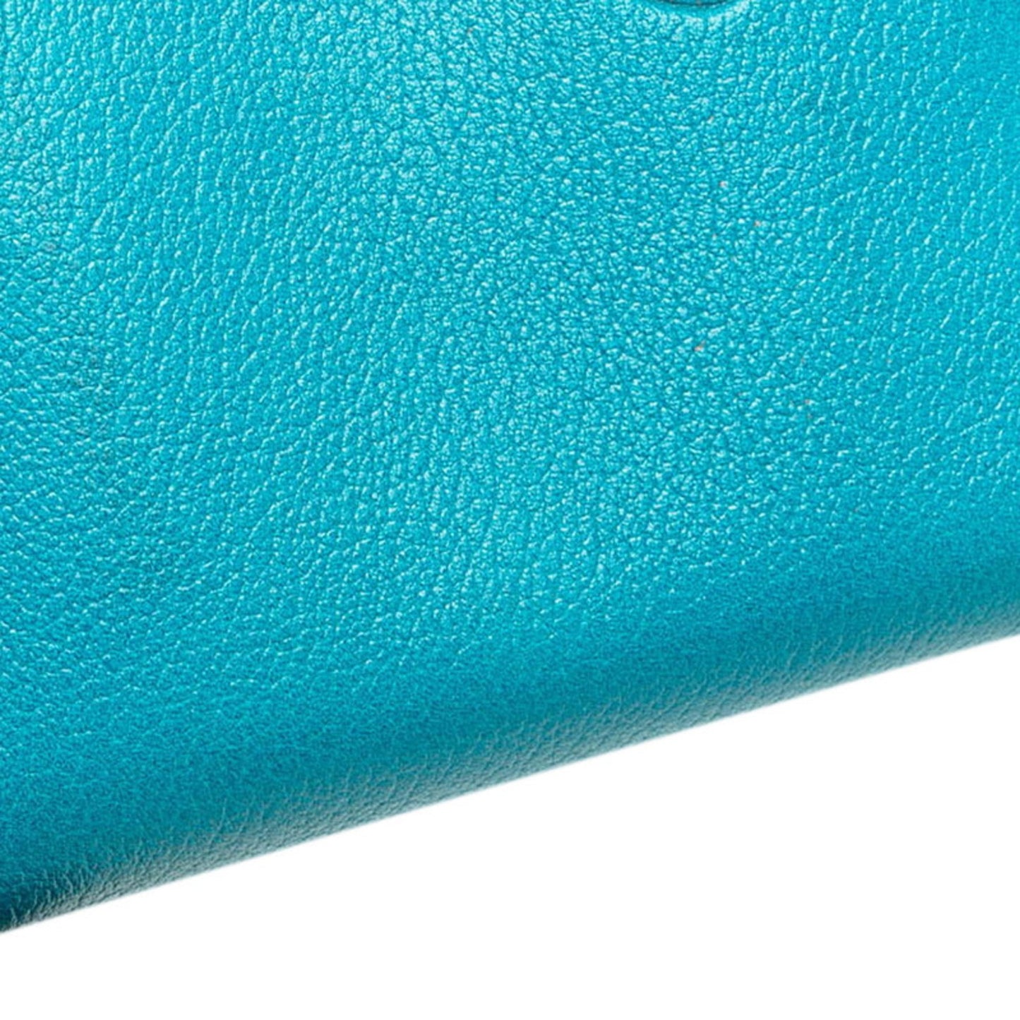Chanel Camellia, Blue, Leather, wallet