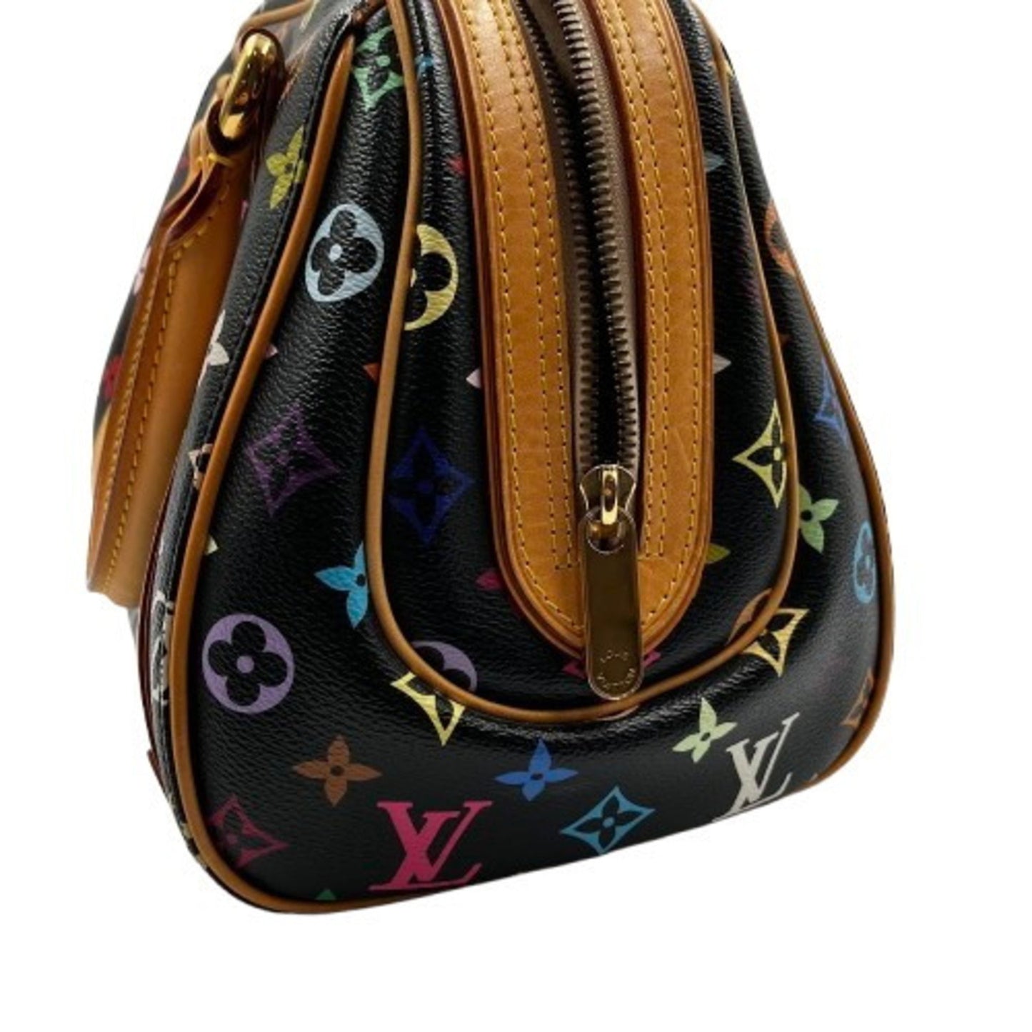 Louis Vuitton Priscilla, Multicolour, "CANVAS, LEATHER", travel