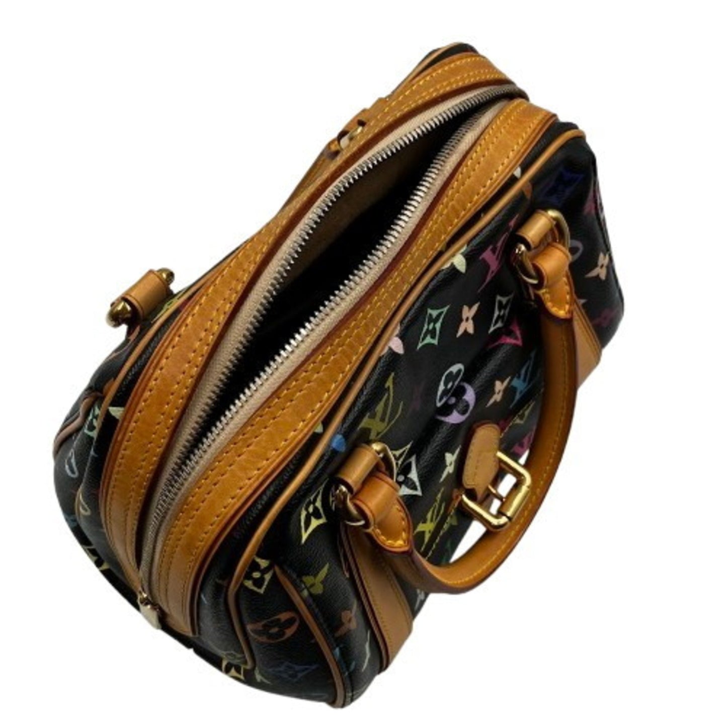 Louis Vuitton Priscilla, Multicolour, "CANVAS, LEATHER", travel