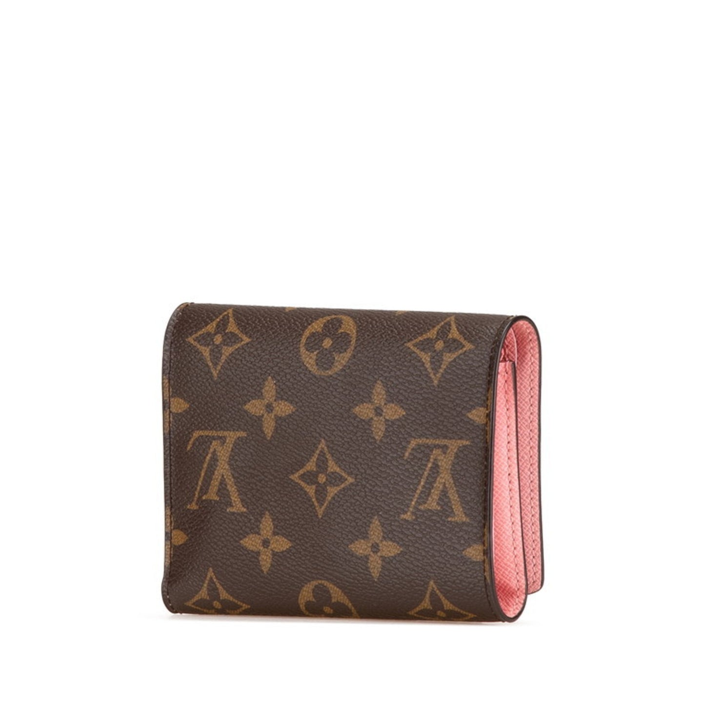 Louis Vuitton Victorine, Brown, Canvas, wallet