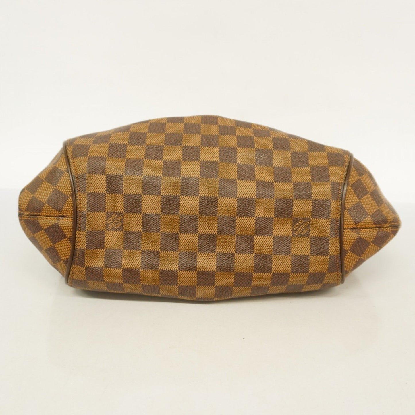 Louis Vuitton Sistina, Brown, Canvas, shoulder