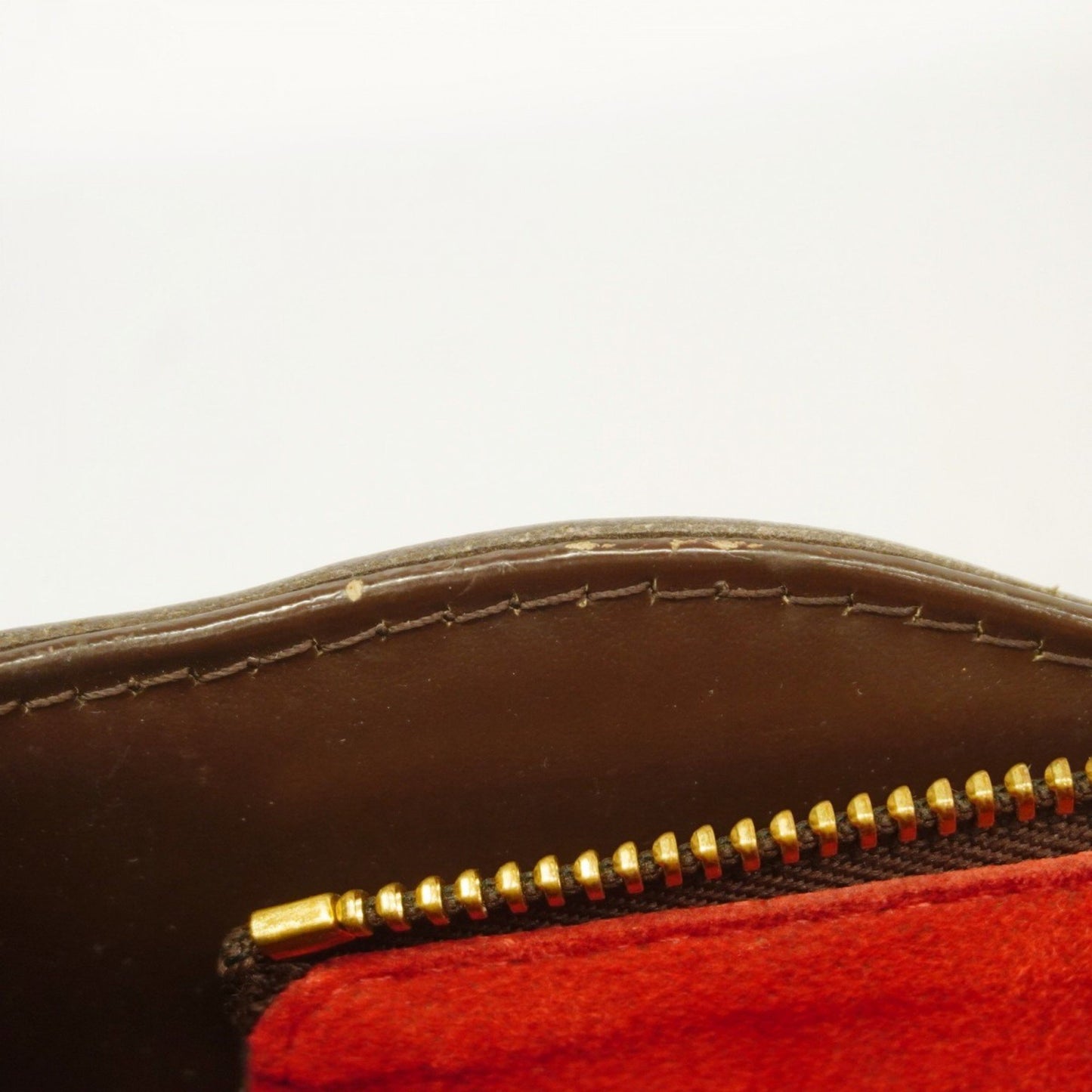 Louis Vuitton Sistina, Brown, Canvas, shoulder