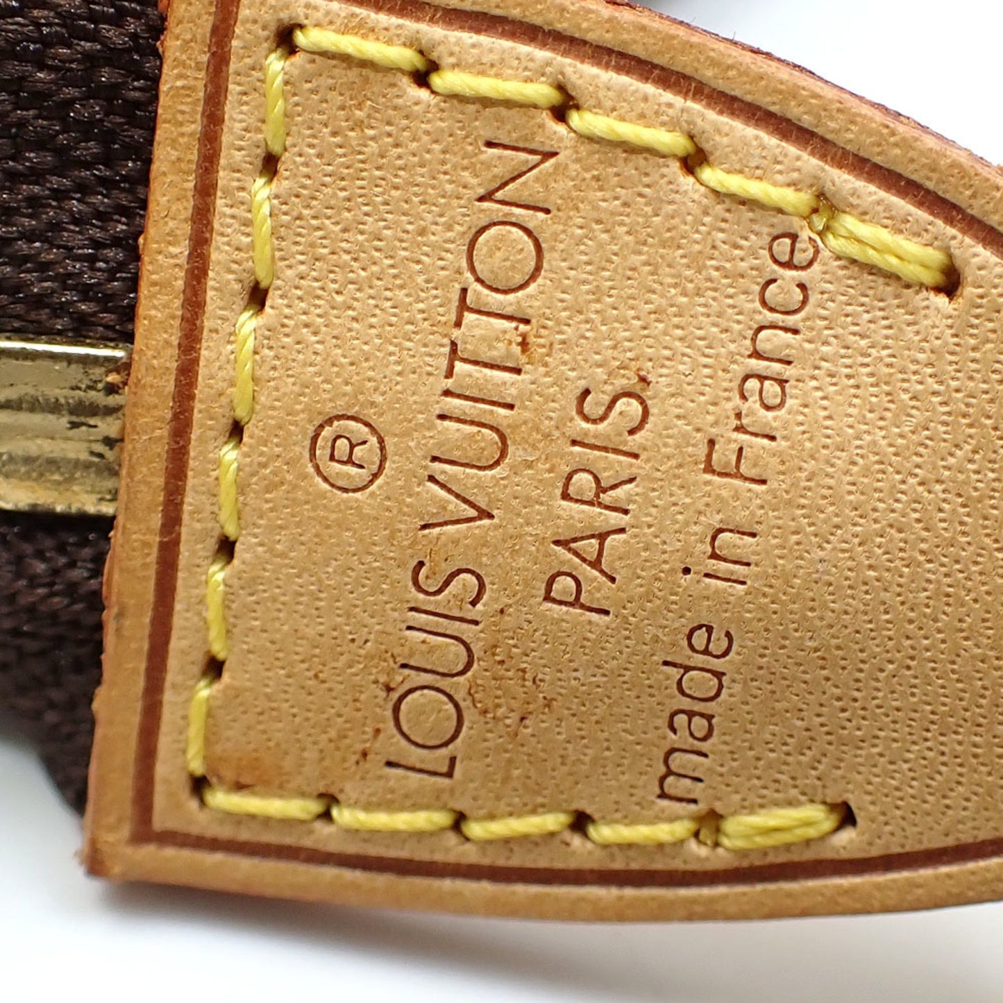 Louis Vuitton Mini Pochette Accessoires, Brown, Canvas, clutch