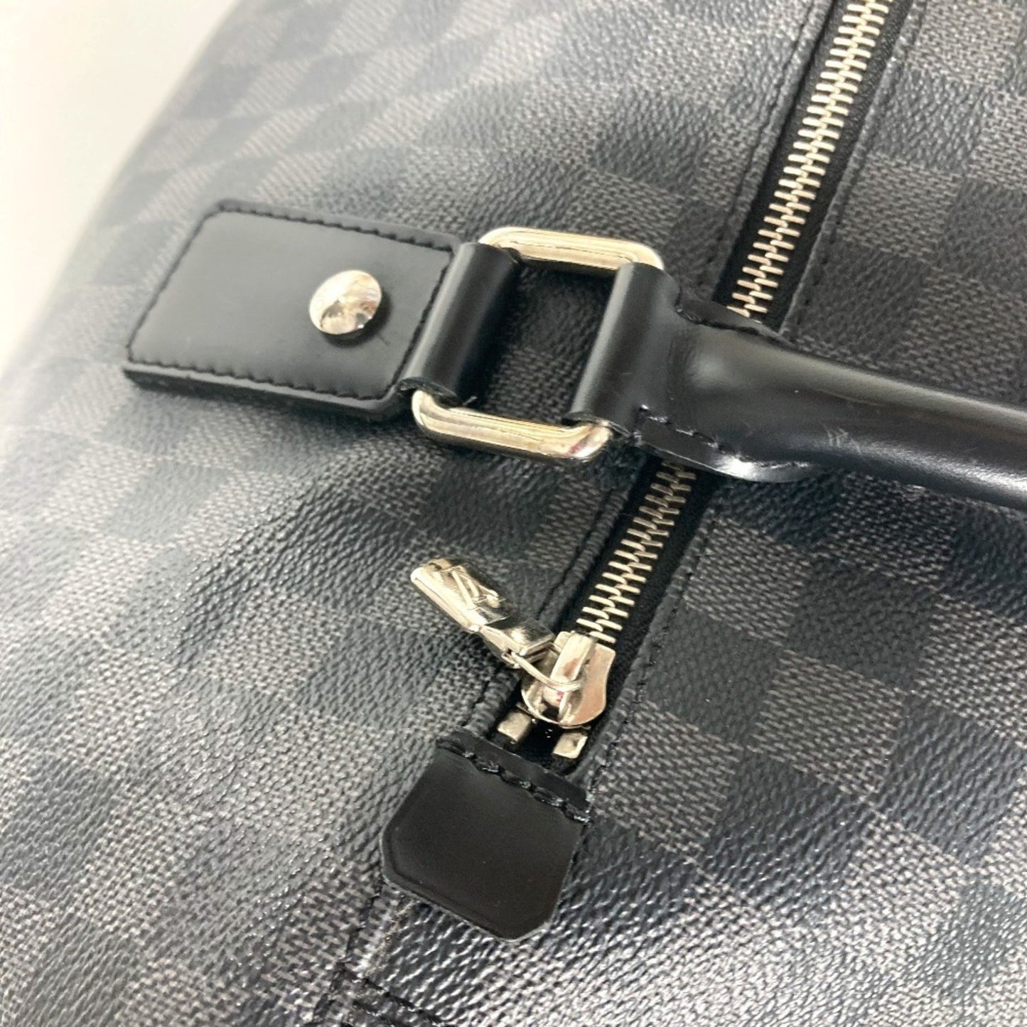 Louis Vuitton Roadster, Black, Canvas, travel